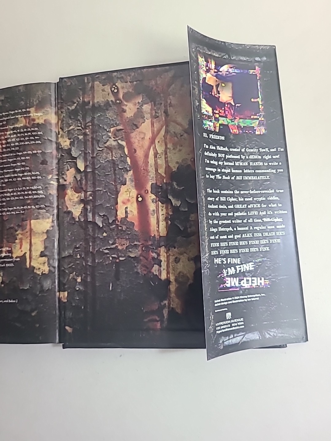 The Book of Bill Alex Hirsch Gravity Falls B&N Exclusive Edition Hardcover