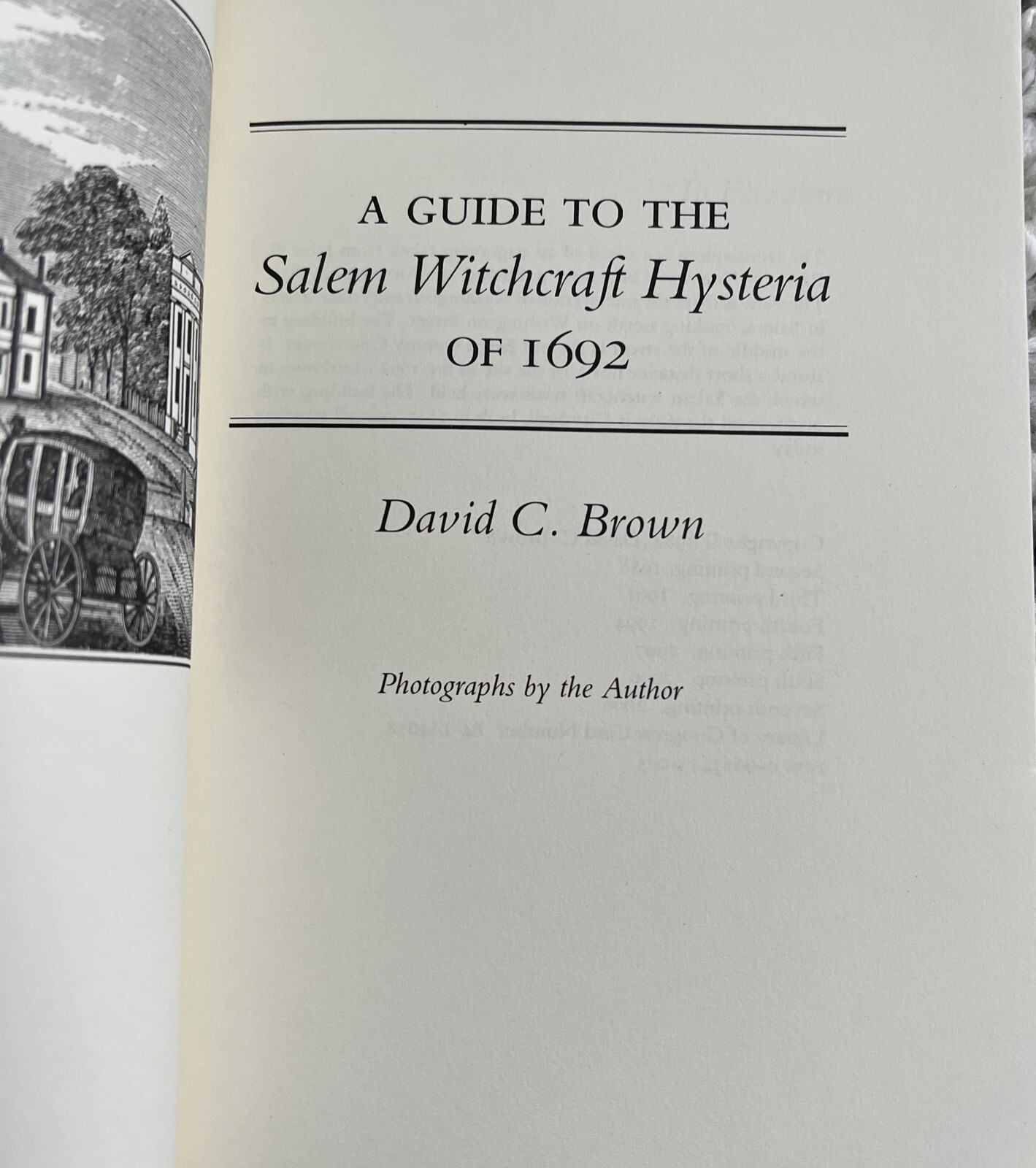 A Guide to the Salem Witchcraft Hysteria of 1692 Paperback Book 132 Pages