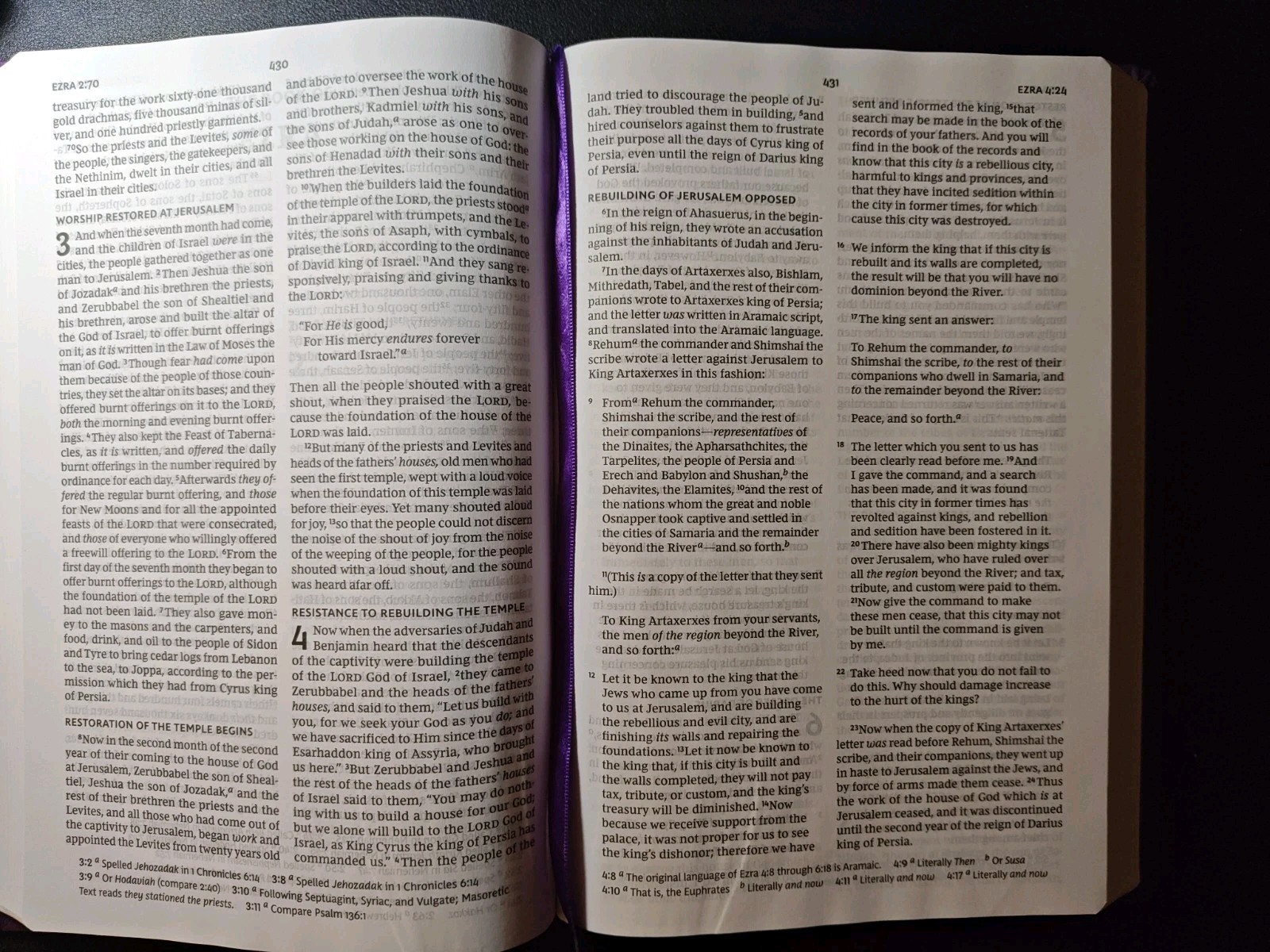 NKJV Value Thinline Bible Red Letter Edition, Large Print, Purple, Thomas Nelson