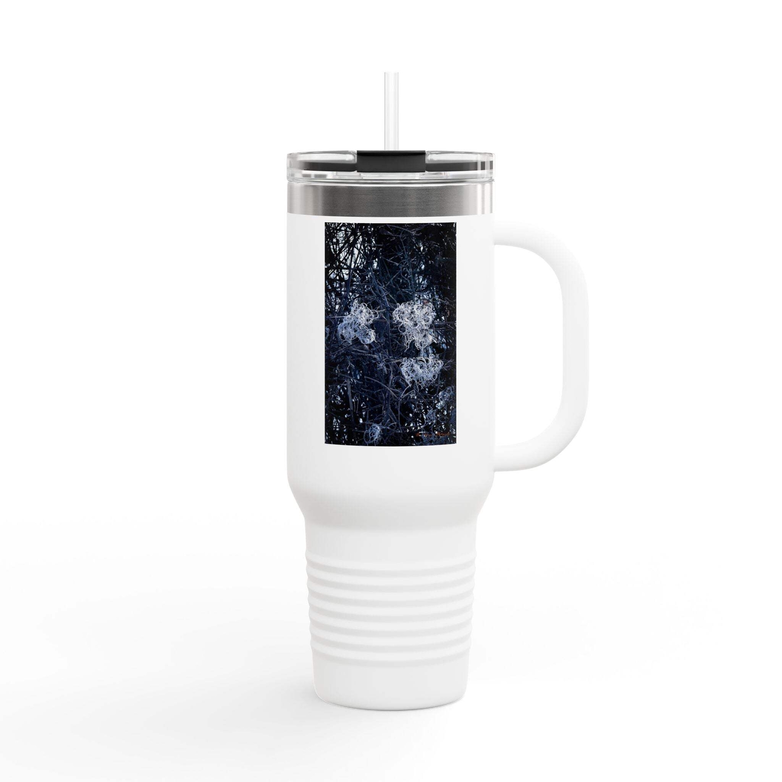 Insulated Travel Mug – 40oz Nature-Inspired Design for Adventurers
