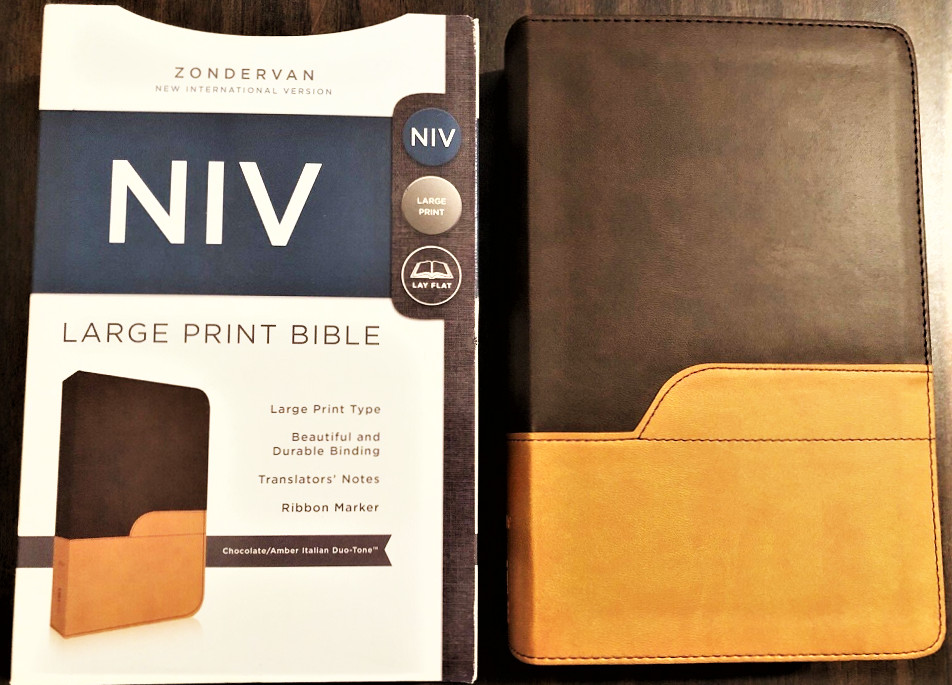 BRAND NEW Zondervan NIV LARGE PRINT BIBLE We Offer the BEST QUALITY on EBAY!
