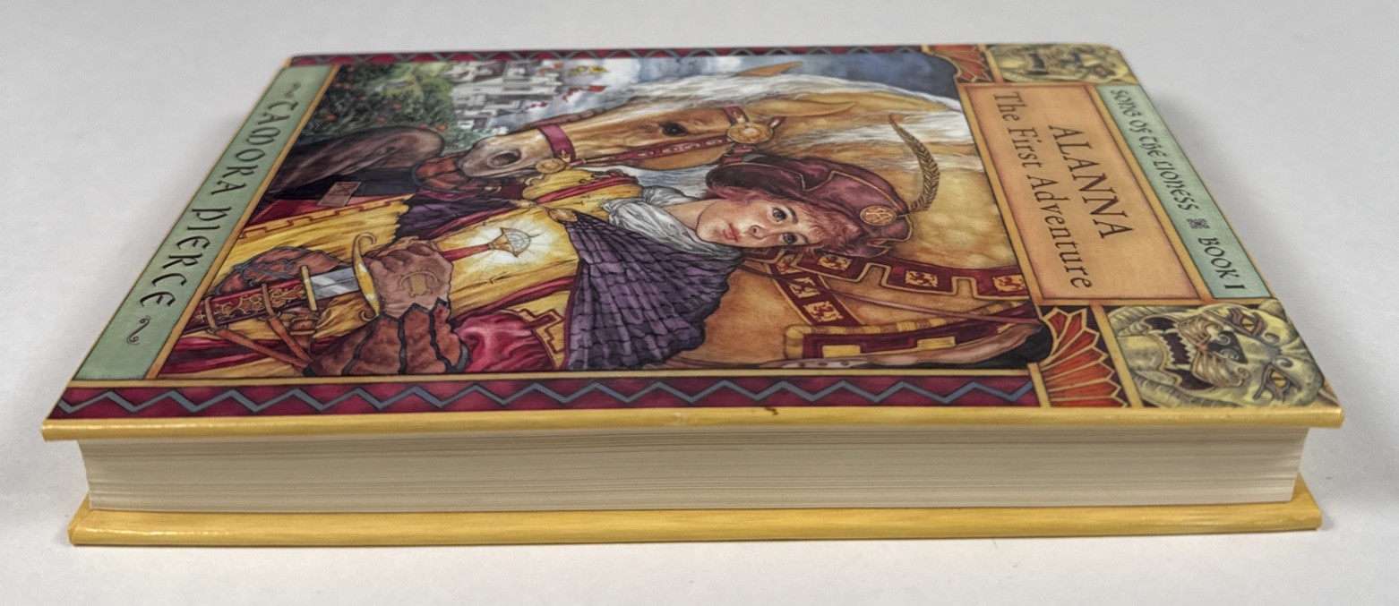 Song of The Lioness: Alanna, The First Adventure Tamora Pierce HC 1st Printing