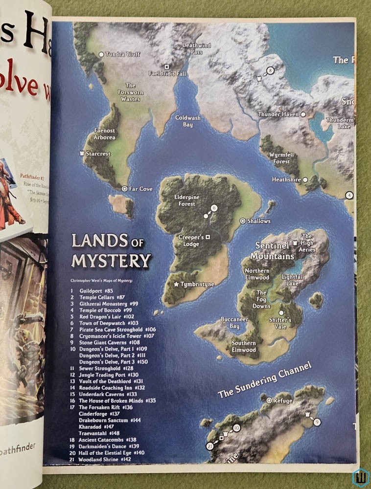 Dungeon Magazine, Issue 150 (The Final Issue) w MAP Paizo