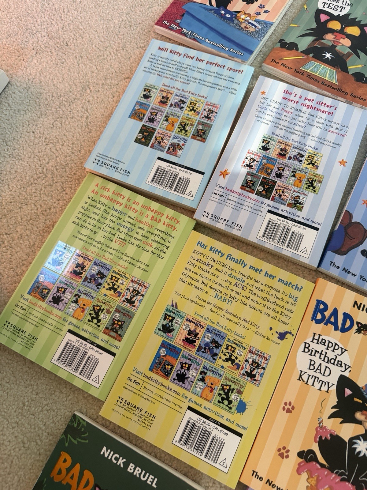 Bad Kitty’s Purrfect Set by Nick Bruel – 15 Books