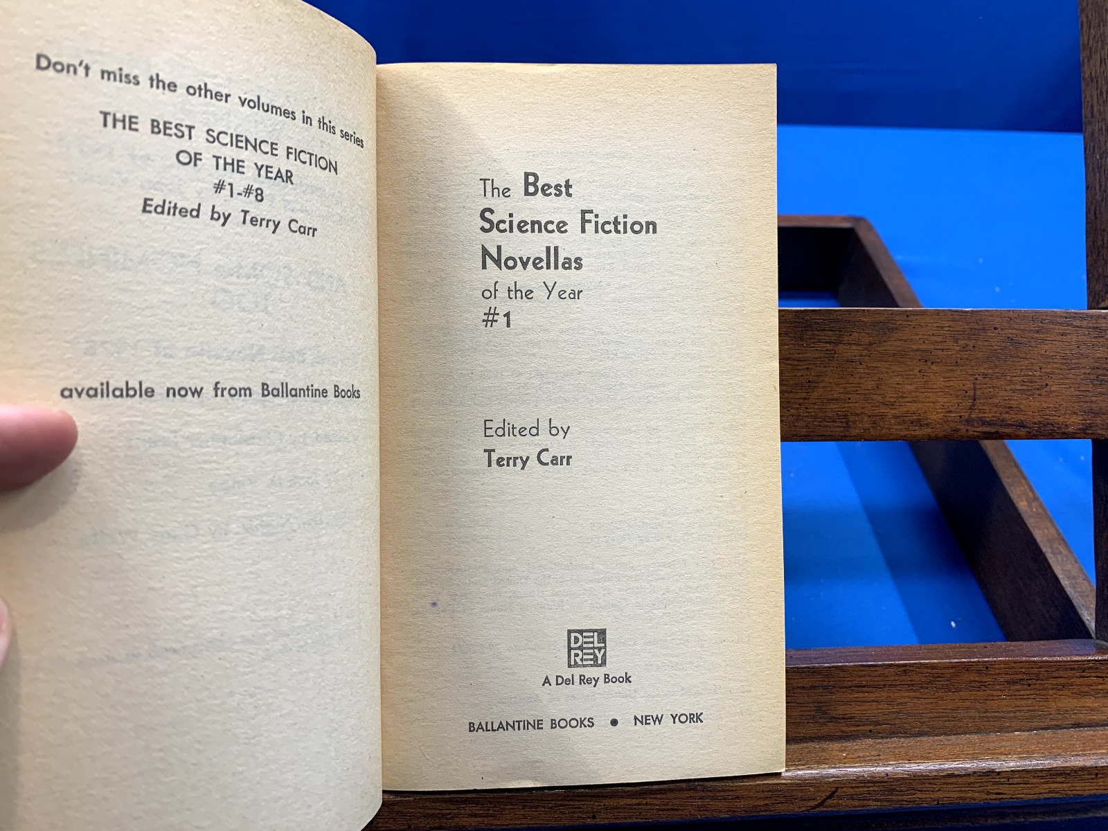 The Best Science Fiction Novellas of the Year #1- Edited by Terry Carr, 1979