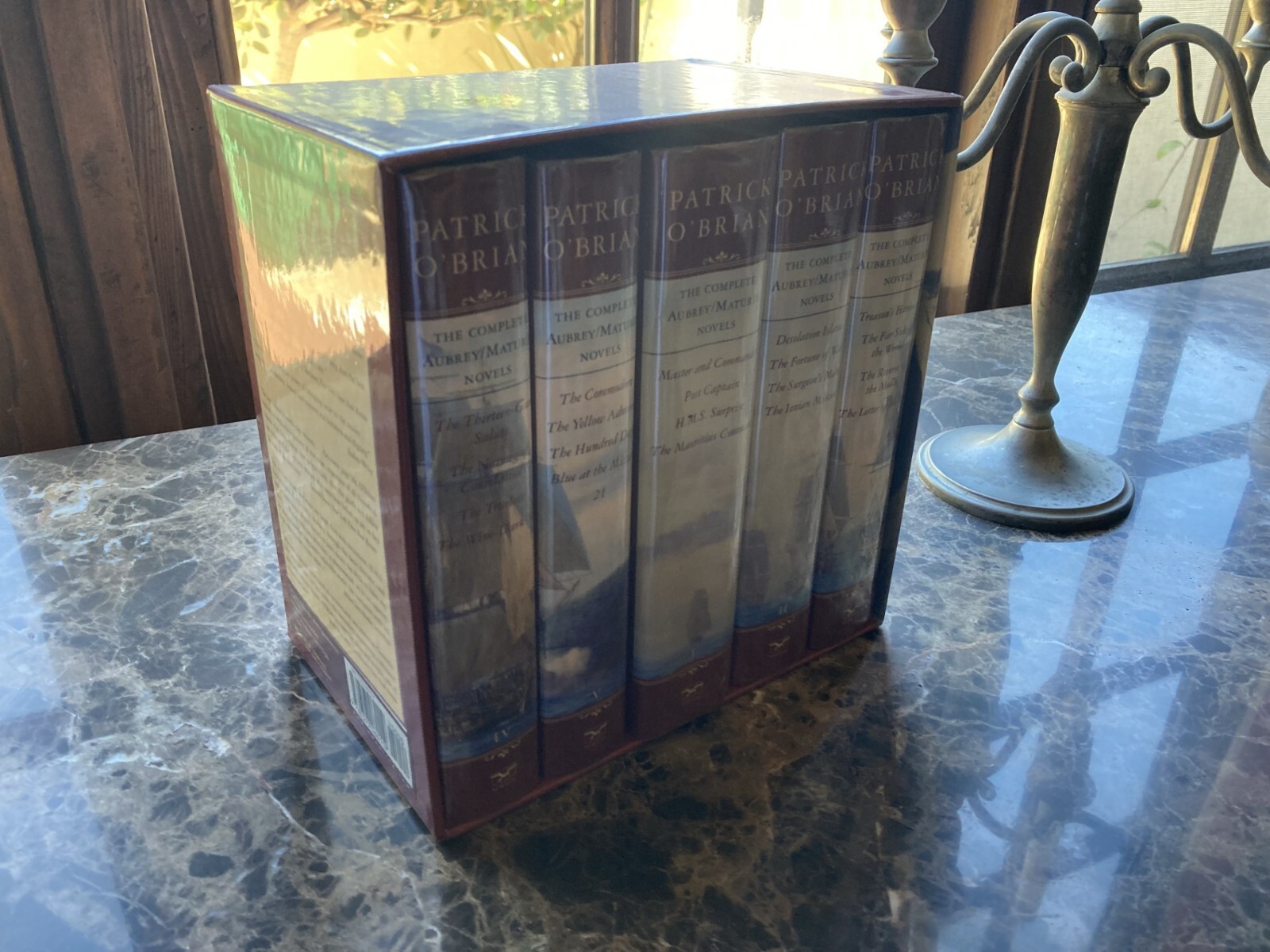 THE COMPLETE AUBREY/MATURIN NOVELS BY PATRICK O’BRIAN 5 BOXED SET