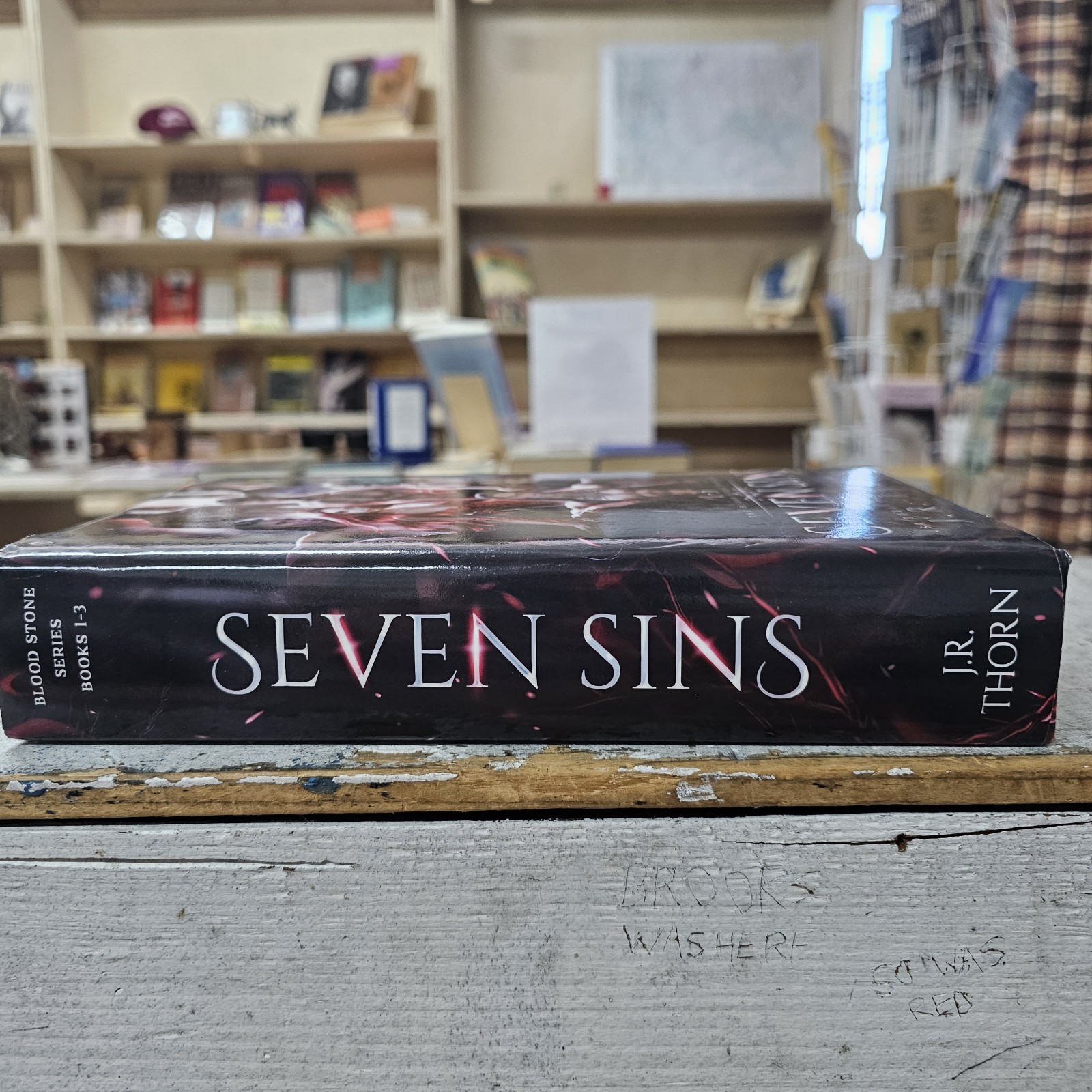 Seven Sins: The Blood Stone Series Books 1-3 by Thorn, J. R. Hardcover