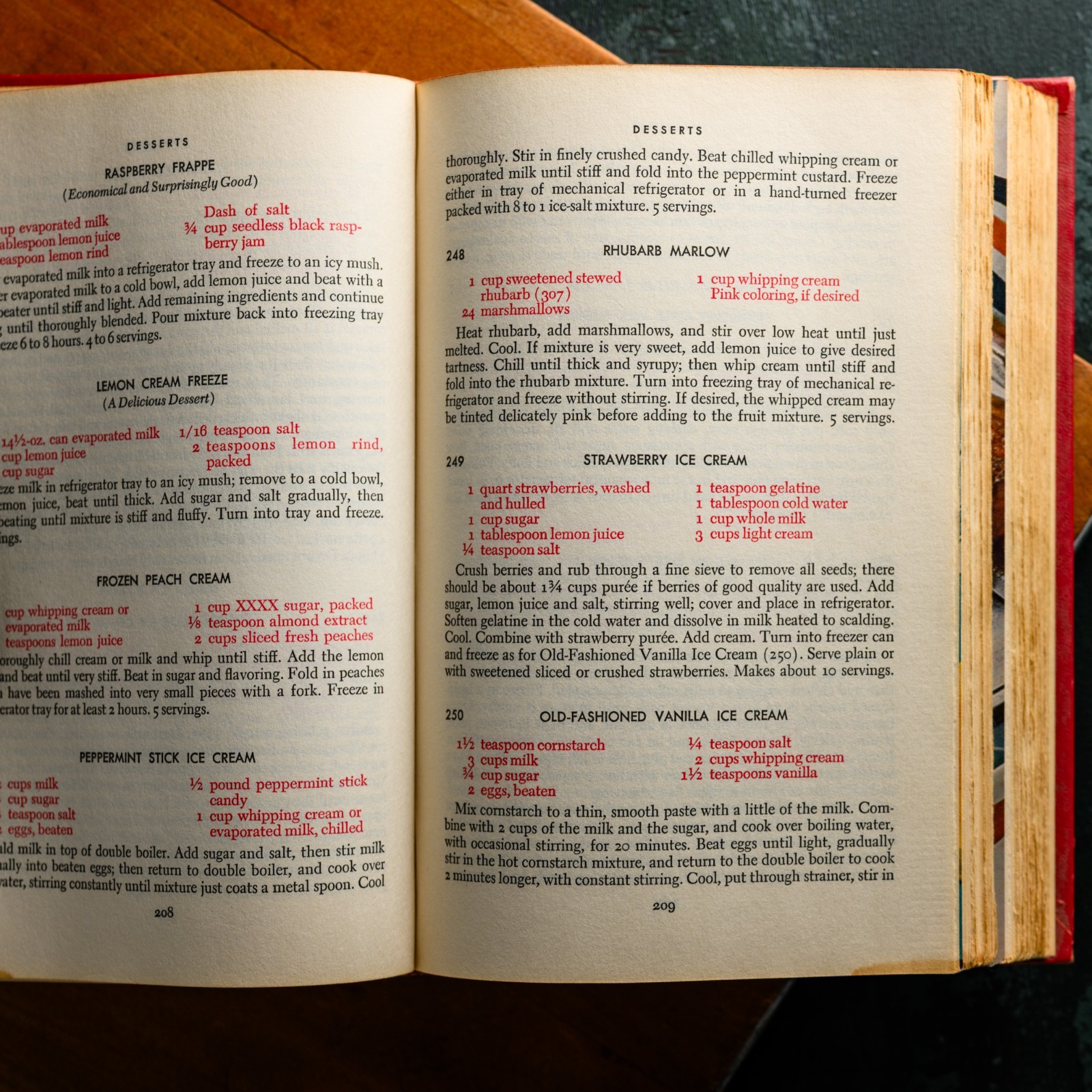 VTG 1968 The Modern Family Cook Book by Meta Given HC Mid-Century Menu Planning
