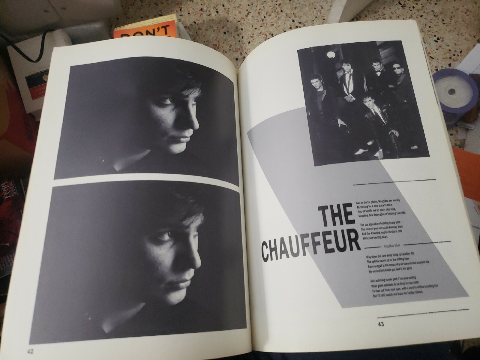 Duran Duran The Book of Words Original 1984 US Printing Nick Rhodes New Wave