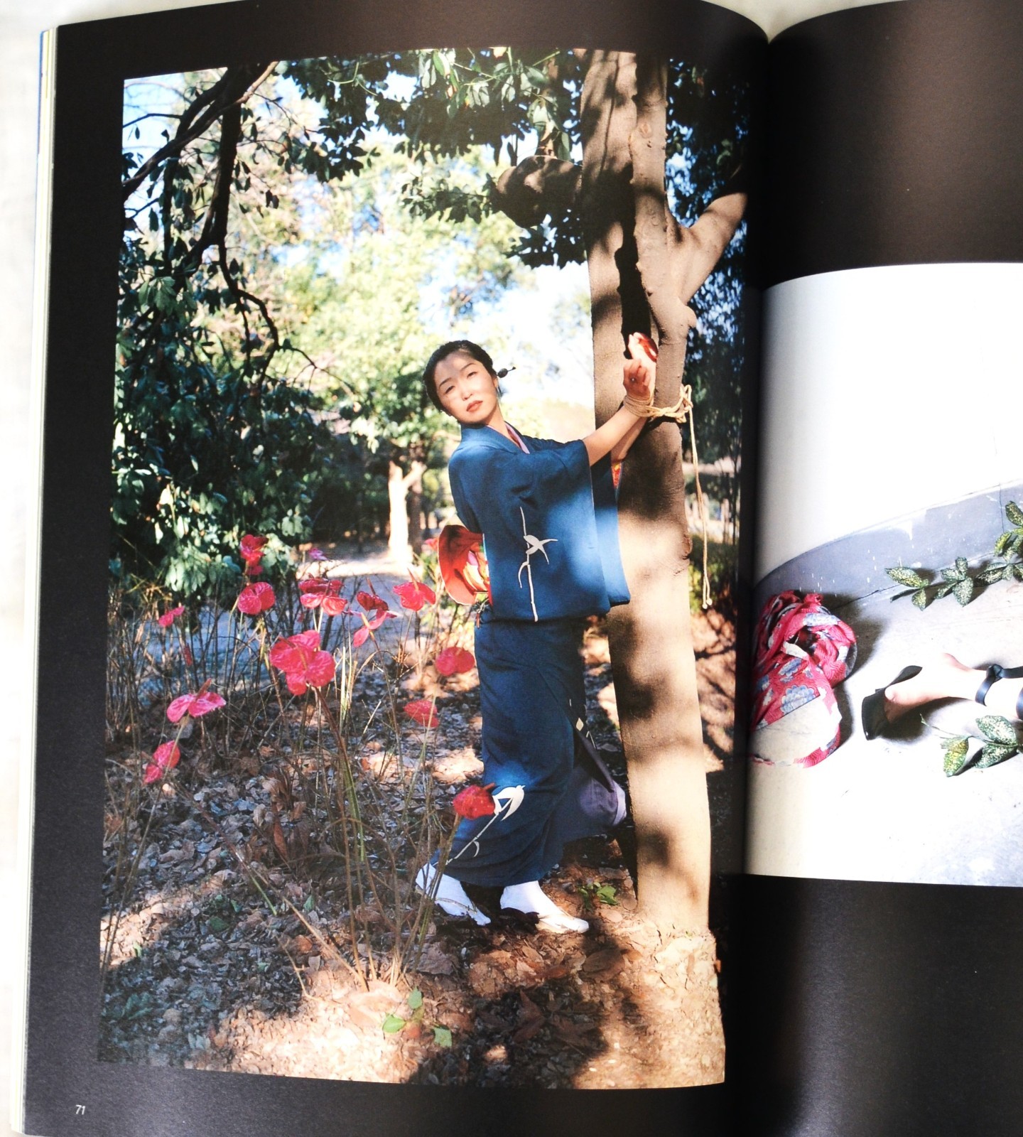 Magazine, Nobuyoshi Araki Special Issue, 51 p of Araki’s photographs ,postcard