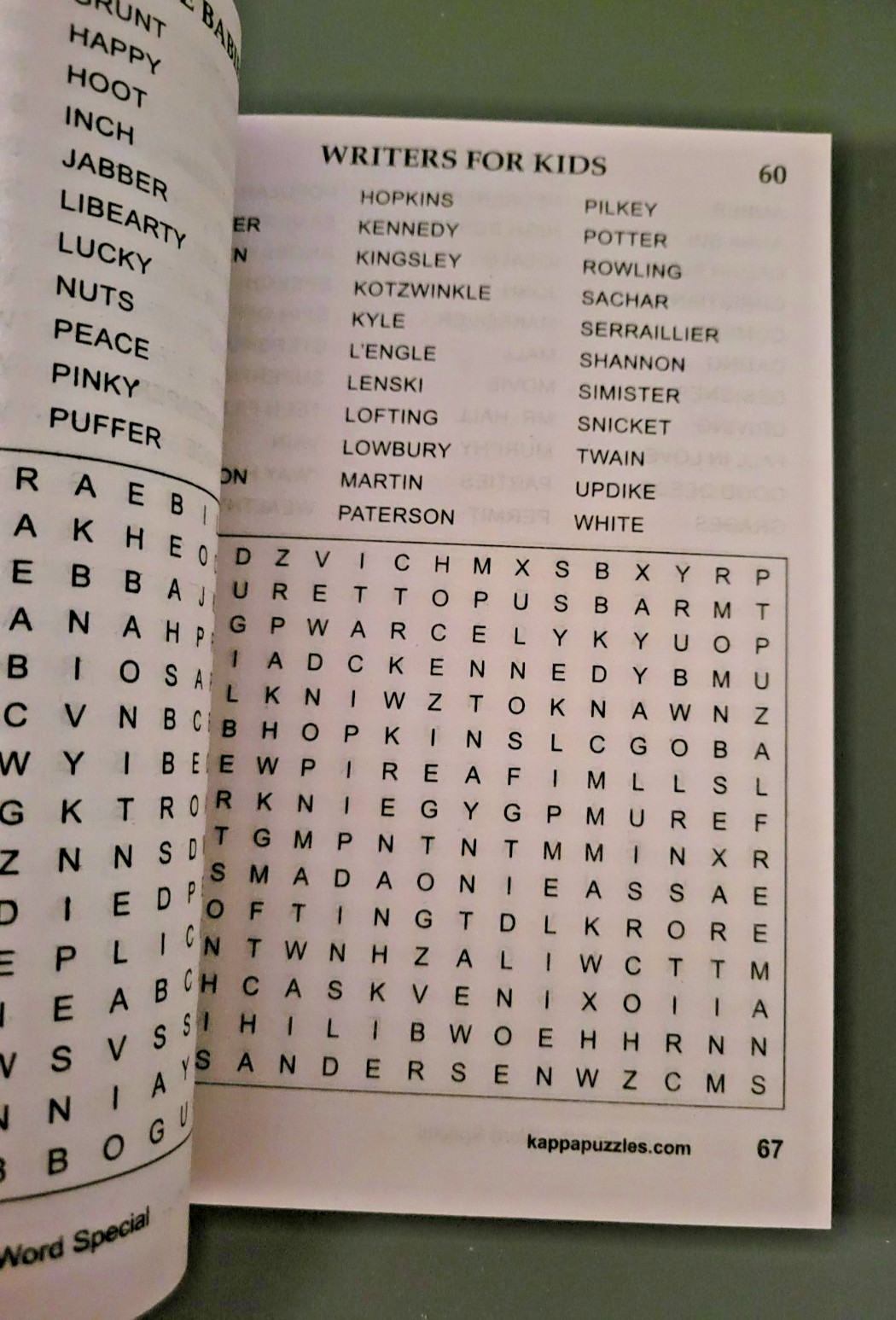 Lot of 3 Find-the-Word Puzzle Books by Kappa – 2 Special & Jumbo 390+ Challenges