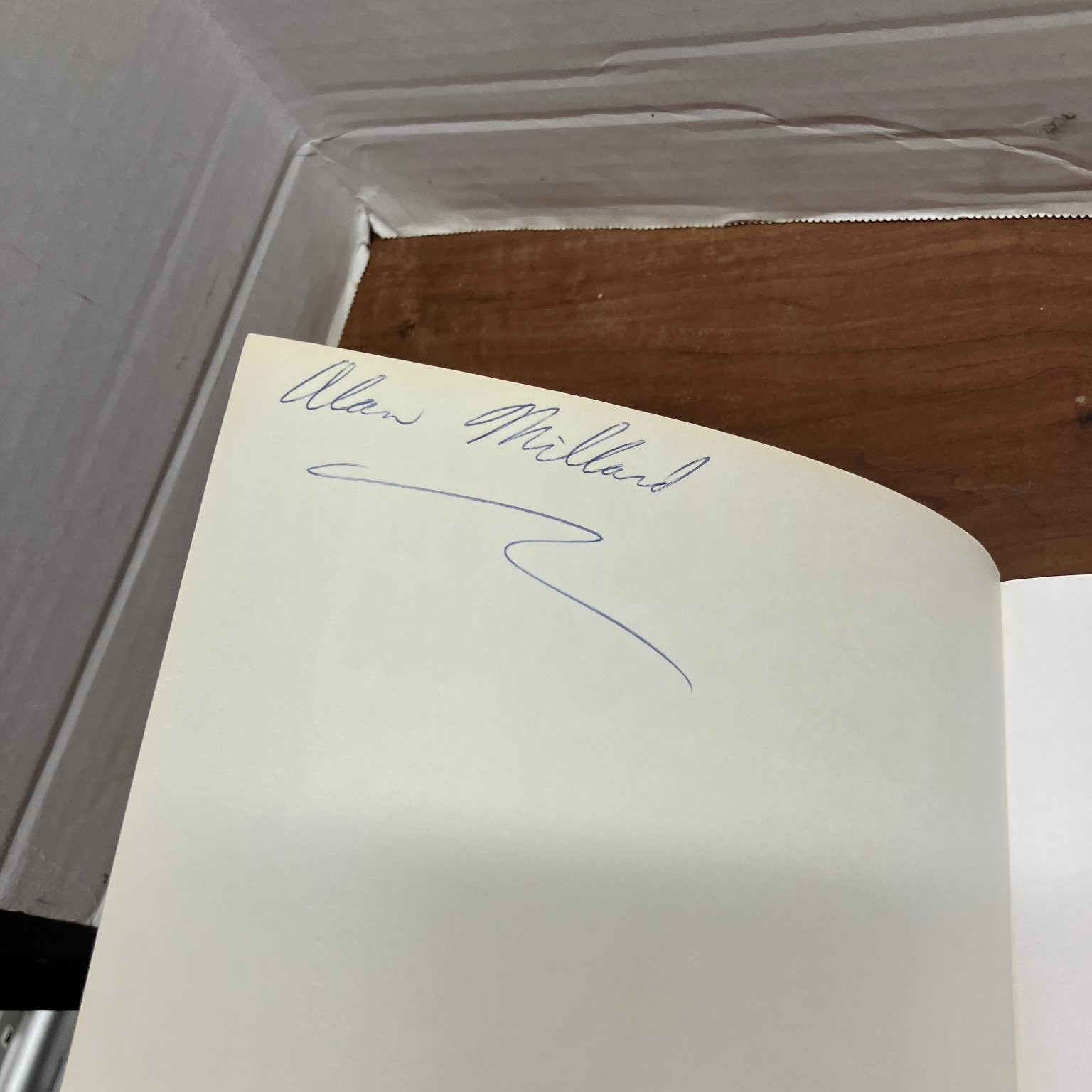 Equality: A Man’s Claim Alan Millard 1995 First Printing Signed Nonfiction