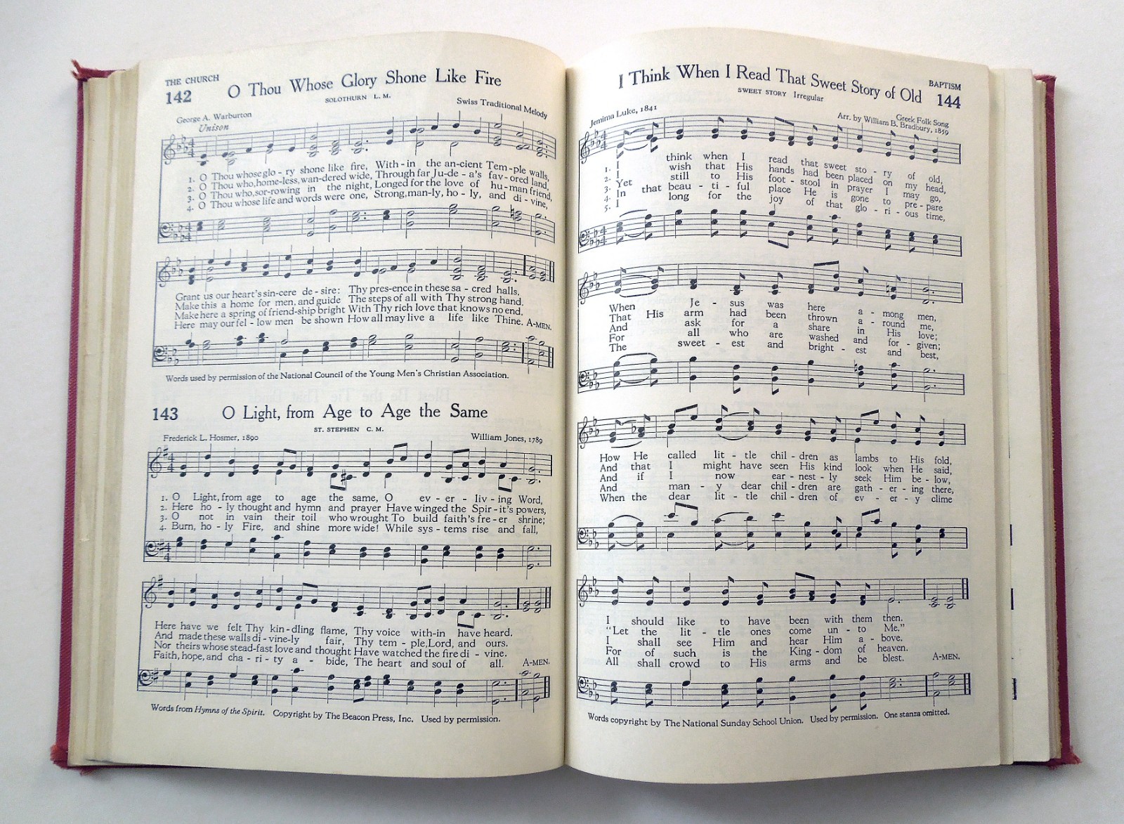 The Hymnal for Youth – 1954 hc, The Westminster Press, 17th printing