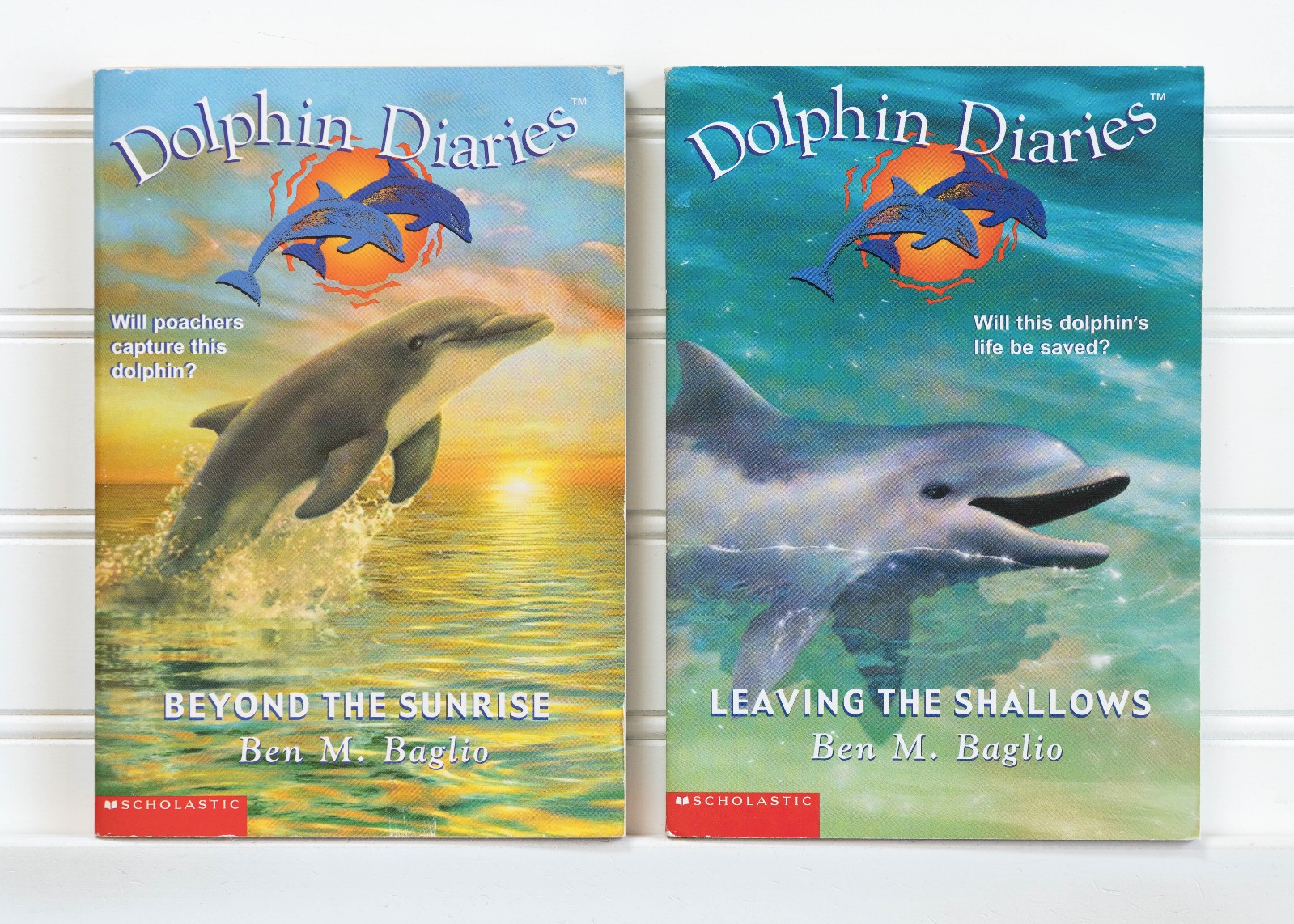 DOLPHIN DIARIES Complete Series Lot of 10 (#1-10) Set Paperback Books Ages 8-12