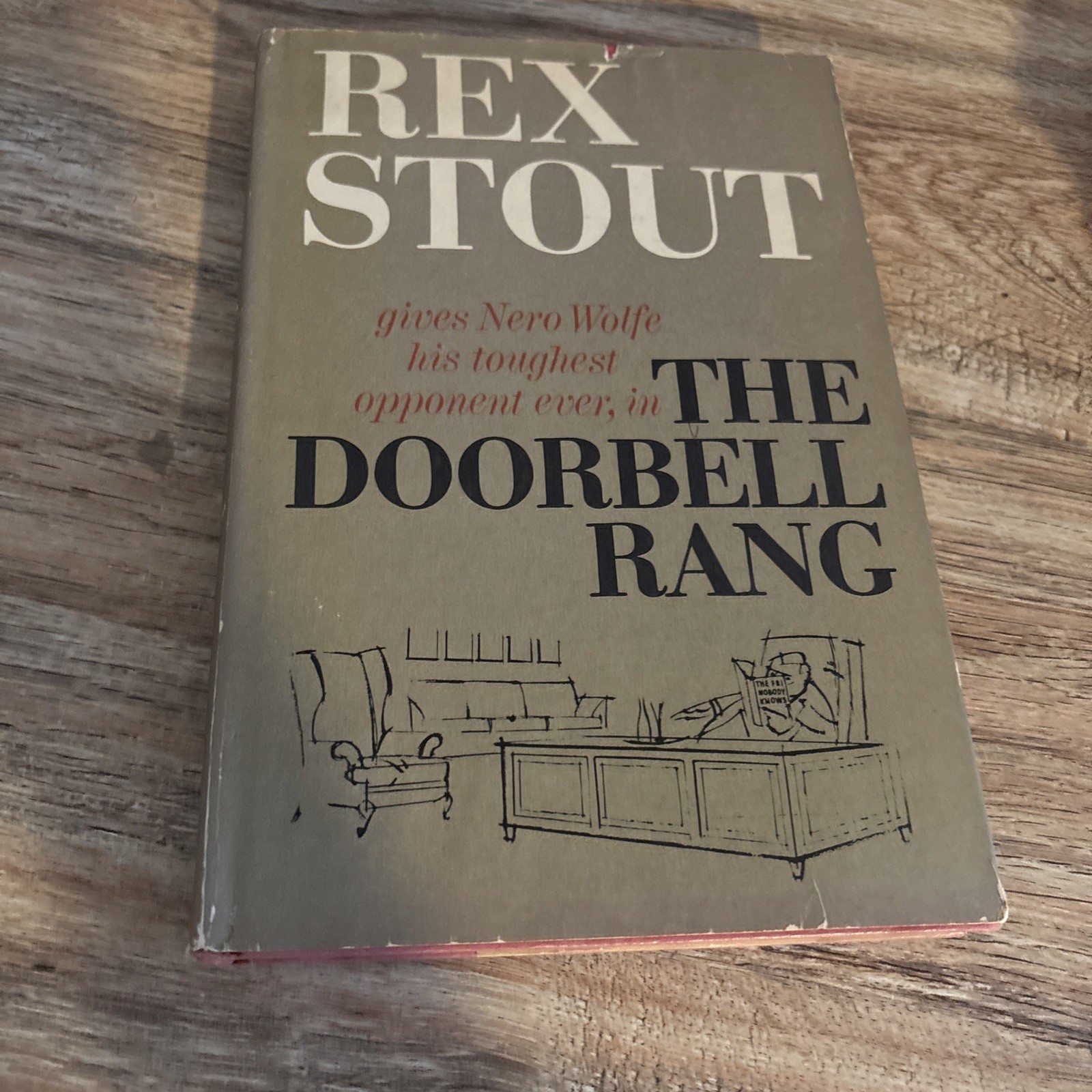 Rex Stout / Nero Wolfe Lot Of 8 Books, HC DJ BCE