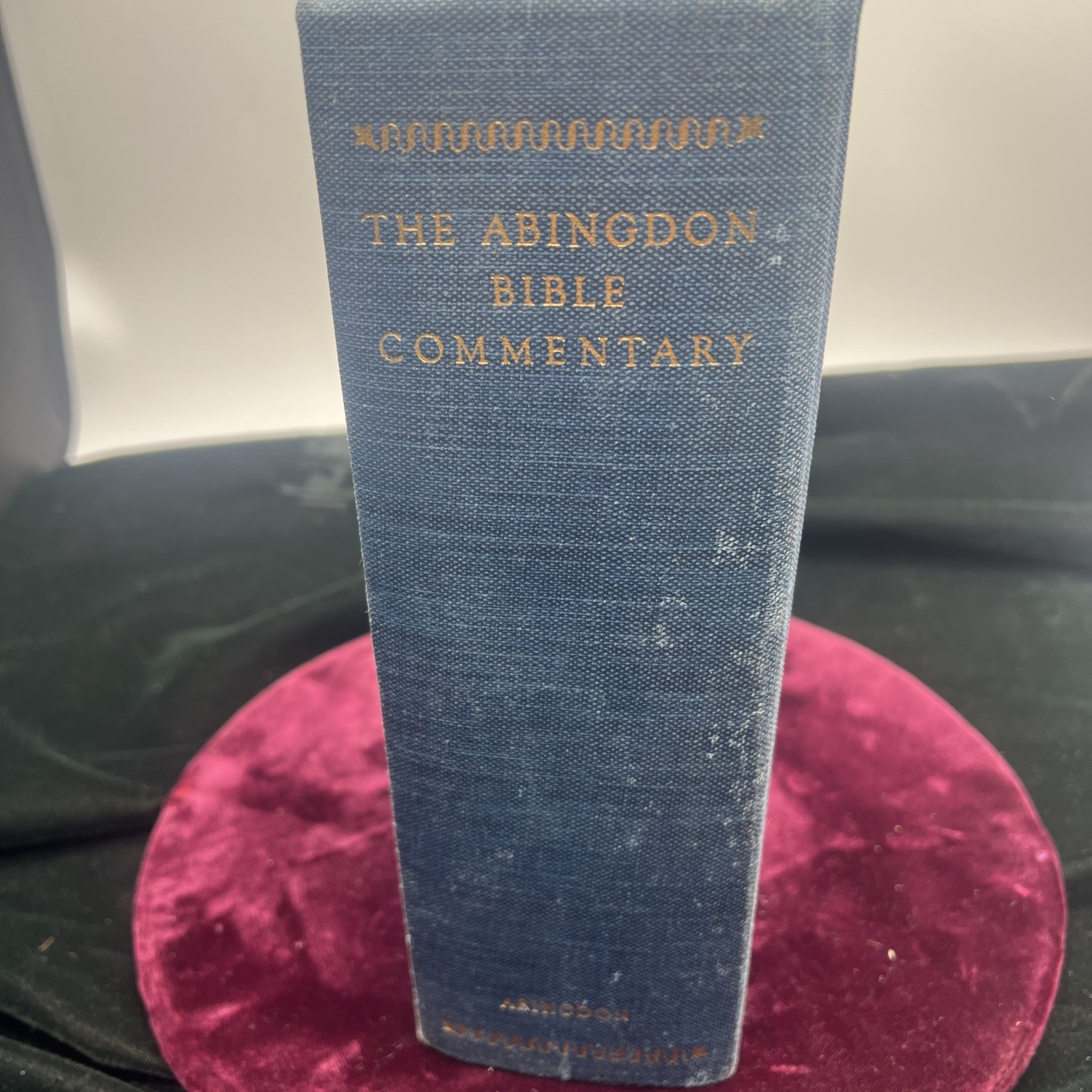 The Abingdon Bible Commentary Hardcover 1929 Abingdon Press Huge Book Vintage