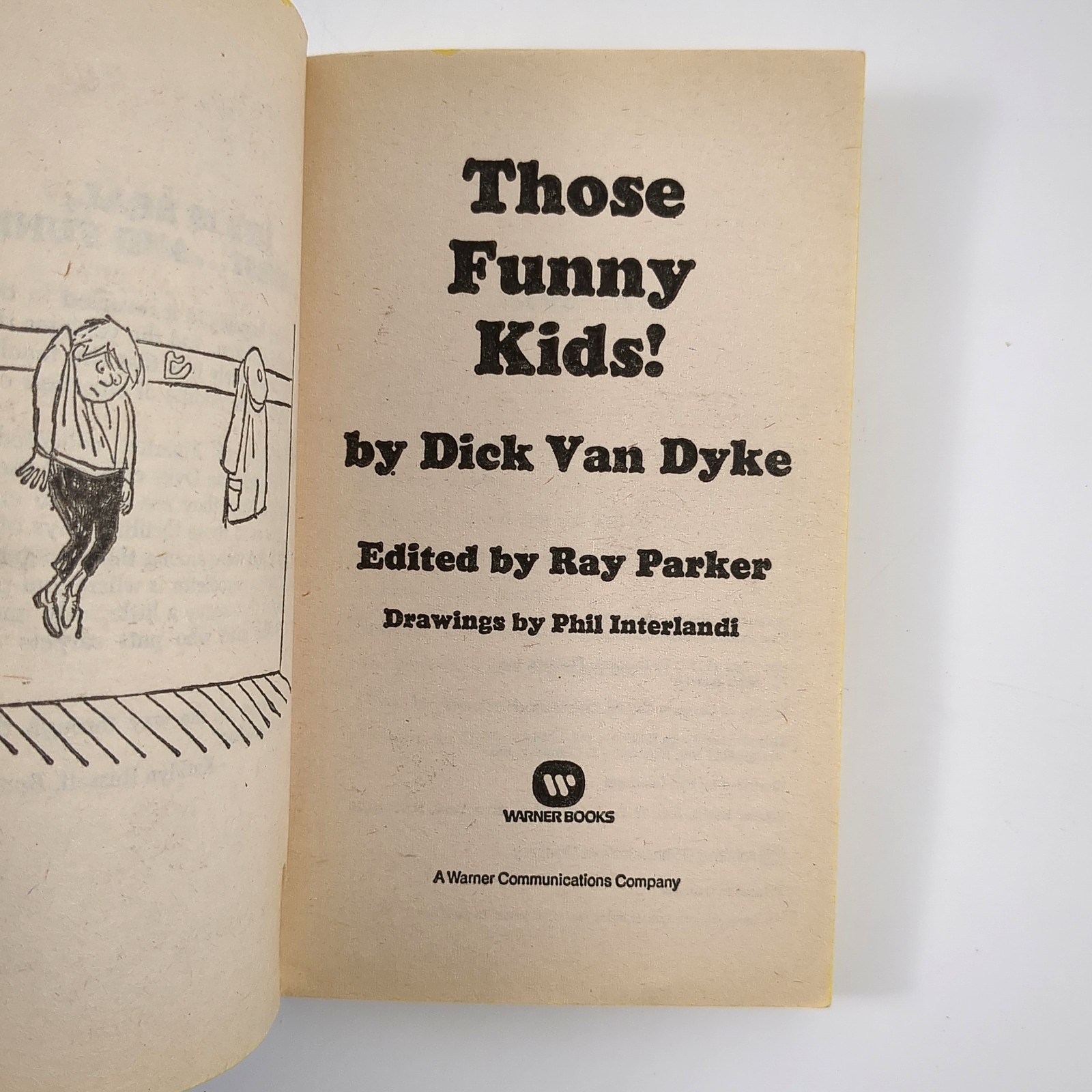 Those Funny Kids Classroom Educational Humor Paperback Book Dick Van Dyke 1976