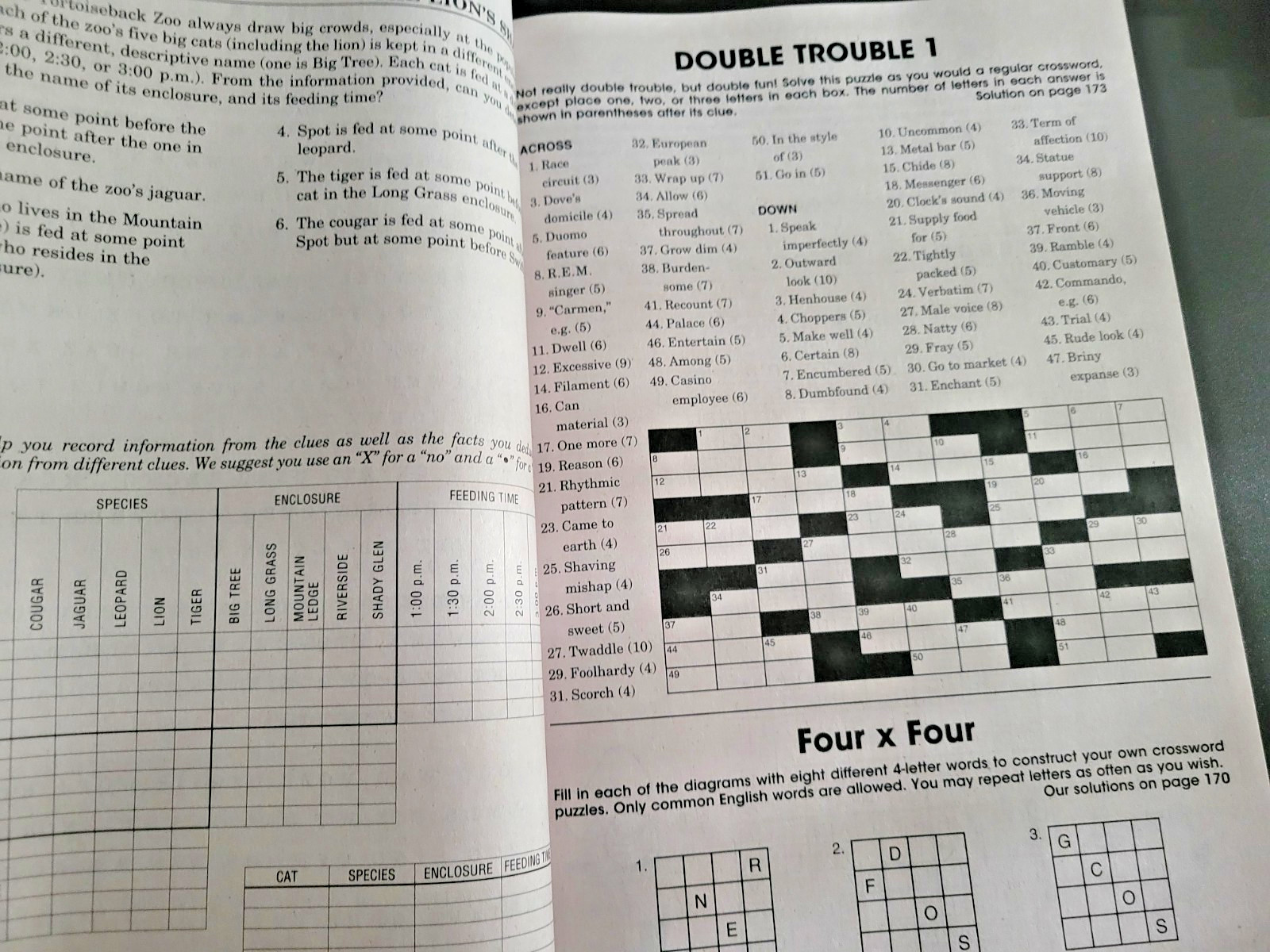 Lot of 2 Family Variety Puzzles & Games by Penny Press – Over 350 Puzzles Each!