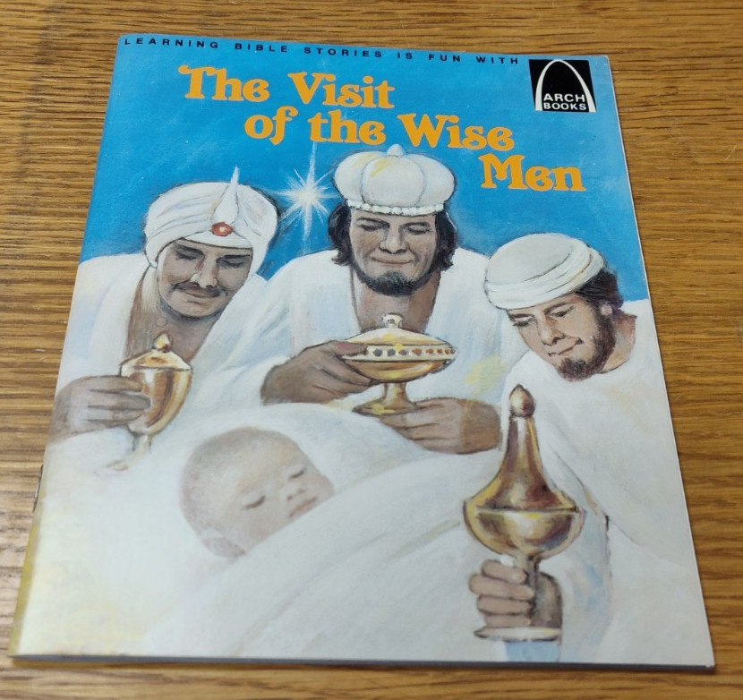 Vintage 1988 Arch Books The Visit Of The Wise Men Learning Bible Stories Book