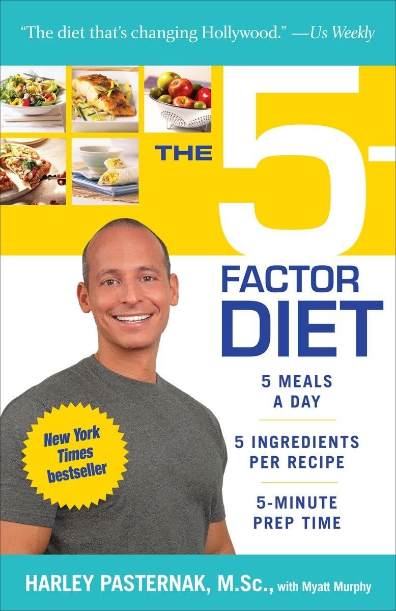 The 5-Factor Diet – Harley Pasternak|Myatt Murphy – Good – See condition not…