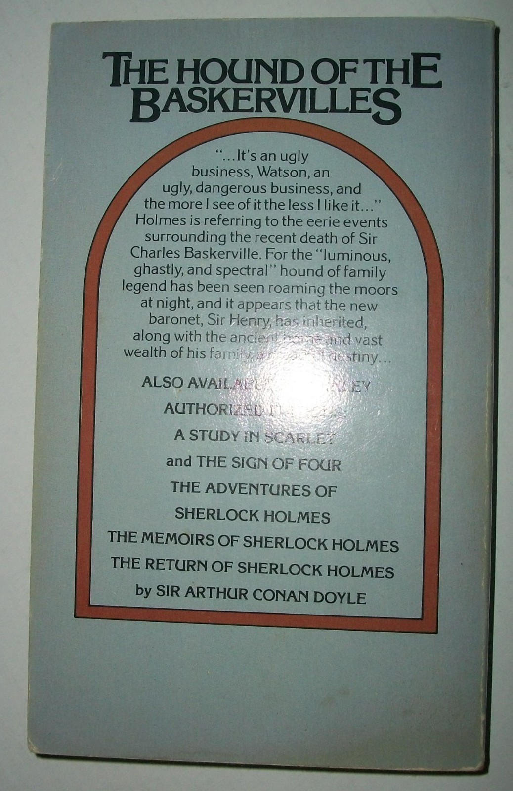 Hound of the Baskervilles Doyle Sherlock Holmes $1.25 lot Death Cloud Lane LN VG