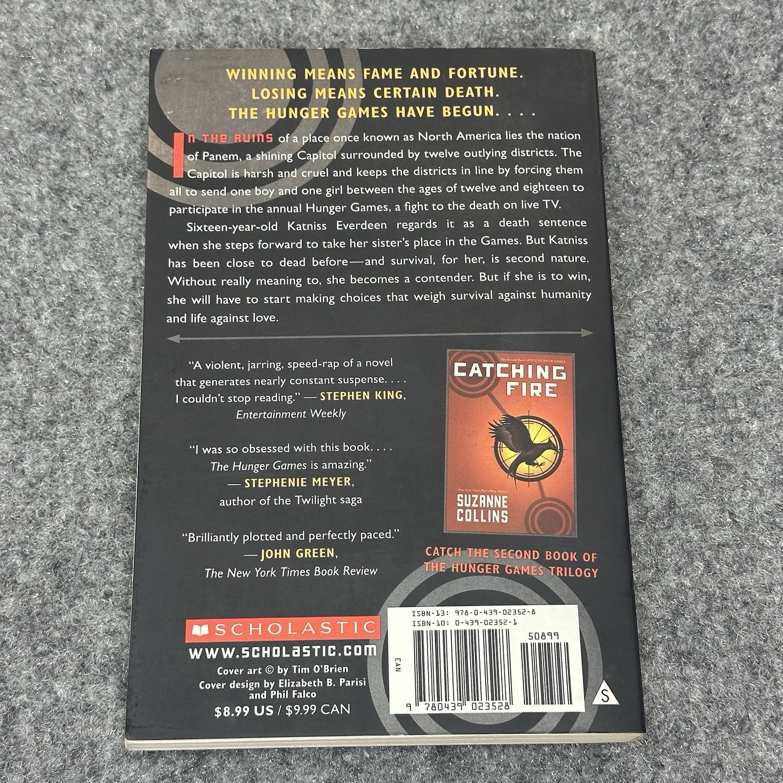 The Hunger Games Trilogy Set Mixed Book Lot Complete Set 1st Print Scholastic Ed