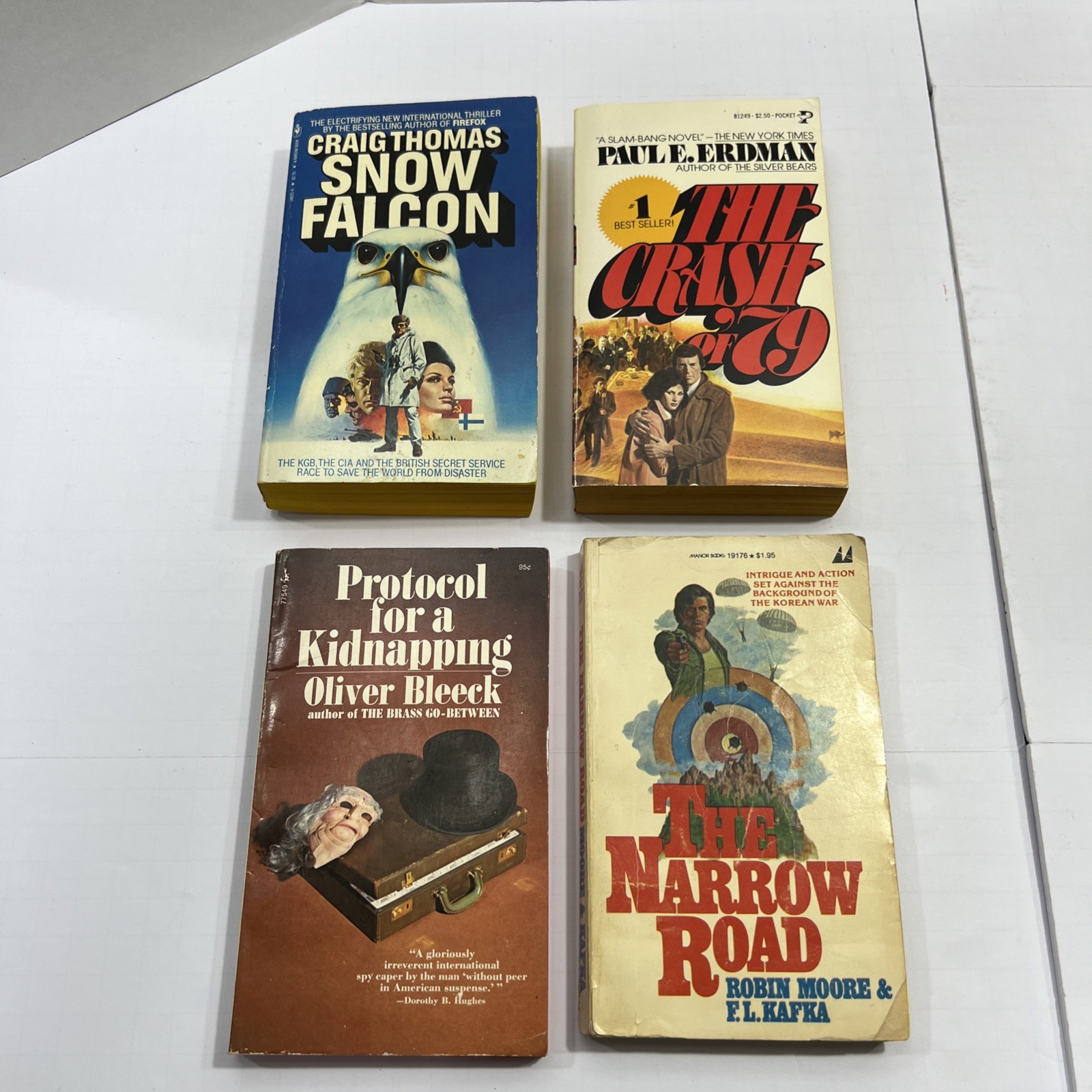 Lot of 16 Mixed Vintage Fiction Mystery Fantasy Crime Books Various Authors PB