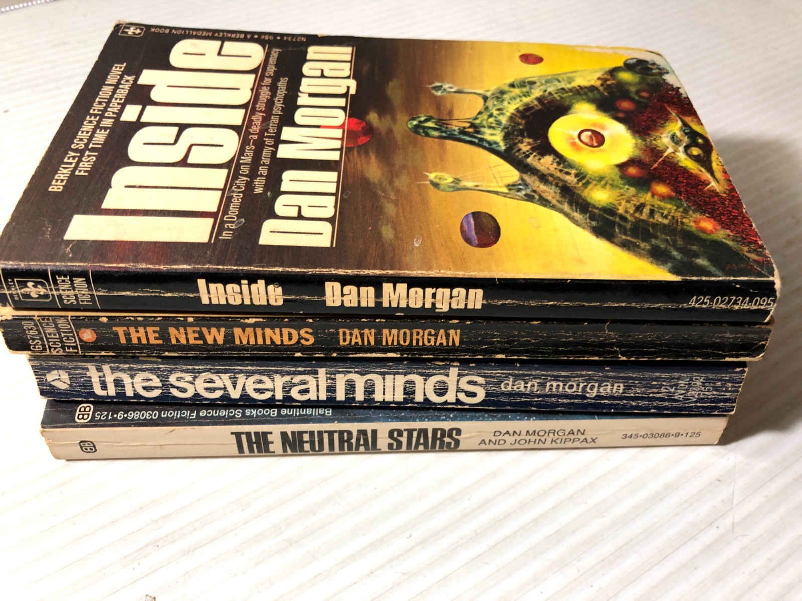 b Dan Morgan lot of 4 INSIDE The New Minds THE SEVERAL MINDS The Neutral Stars