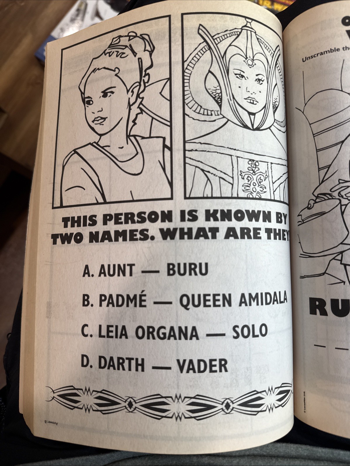Four VINTAGE COLORING BOOKS 1990s 2000s Star Wars Uncolored Look and color!