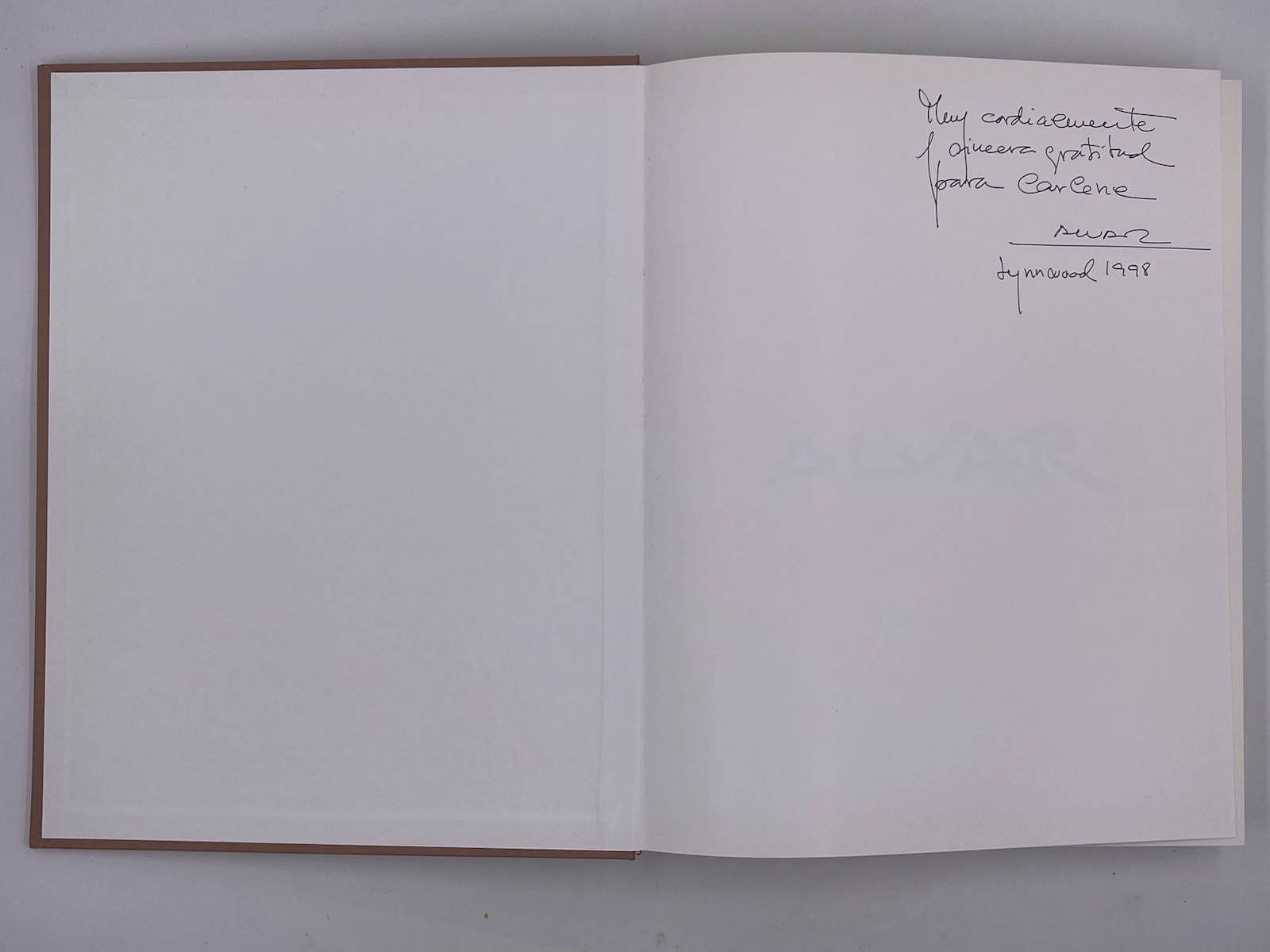 Alvar By Francesc Mirrales and Miquel Alzueta Artist Signed 1993