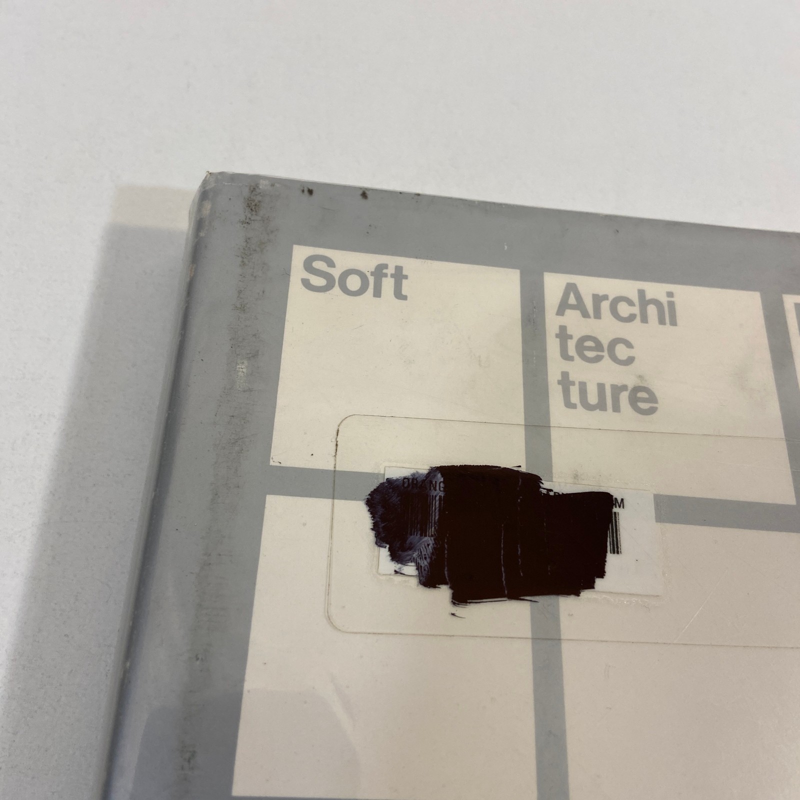 Soft Architecture Machines Nicholas Negroponte Ex Library 1975 VTG HCDJ MIT