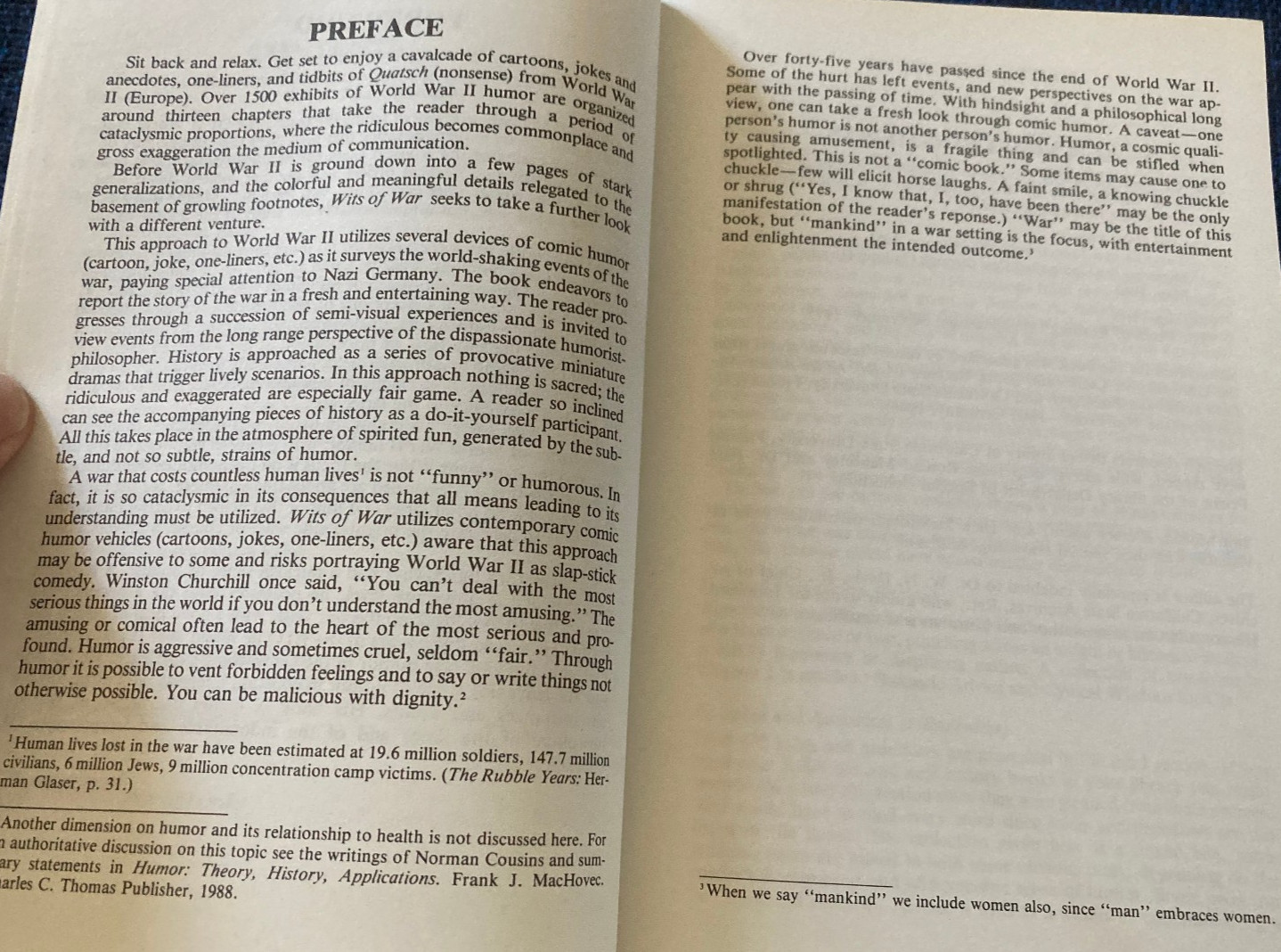 Wits Of War: Unofficial G.I. Humor – History of WWII by Edwin J. Swineford, 1989