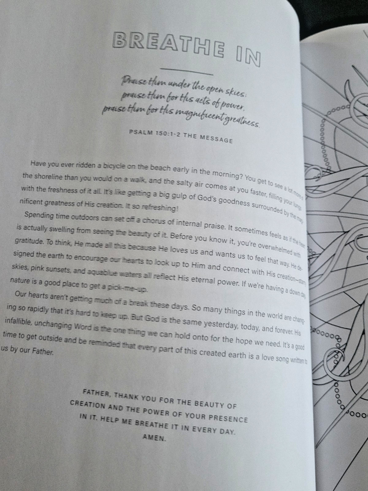 Special Edition Mindful Coloring – Everyday Faith-55 Devotions, Verses & Prayers