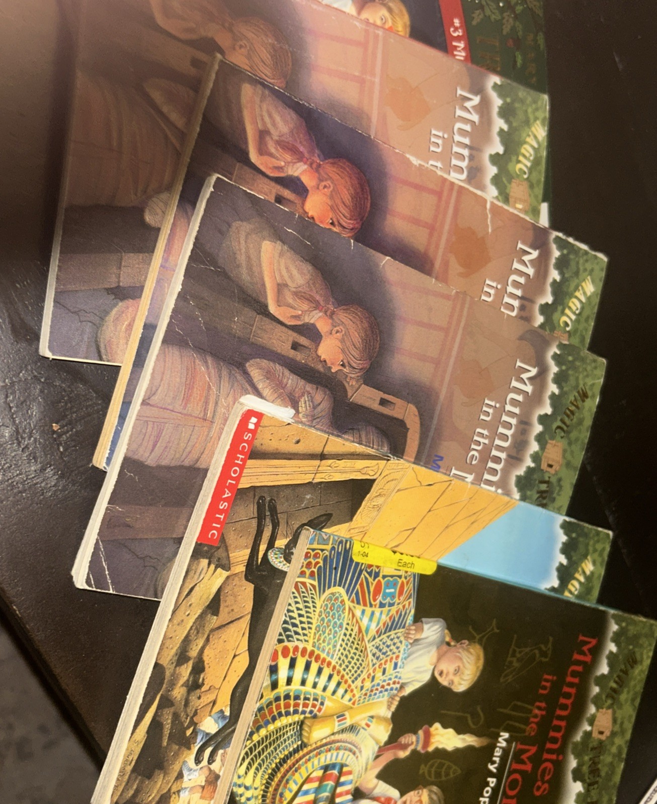 Reading Group Set Of 7 Mummies In The Morning Book Set From Magic Tree House Set