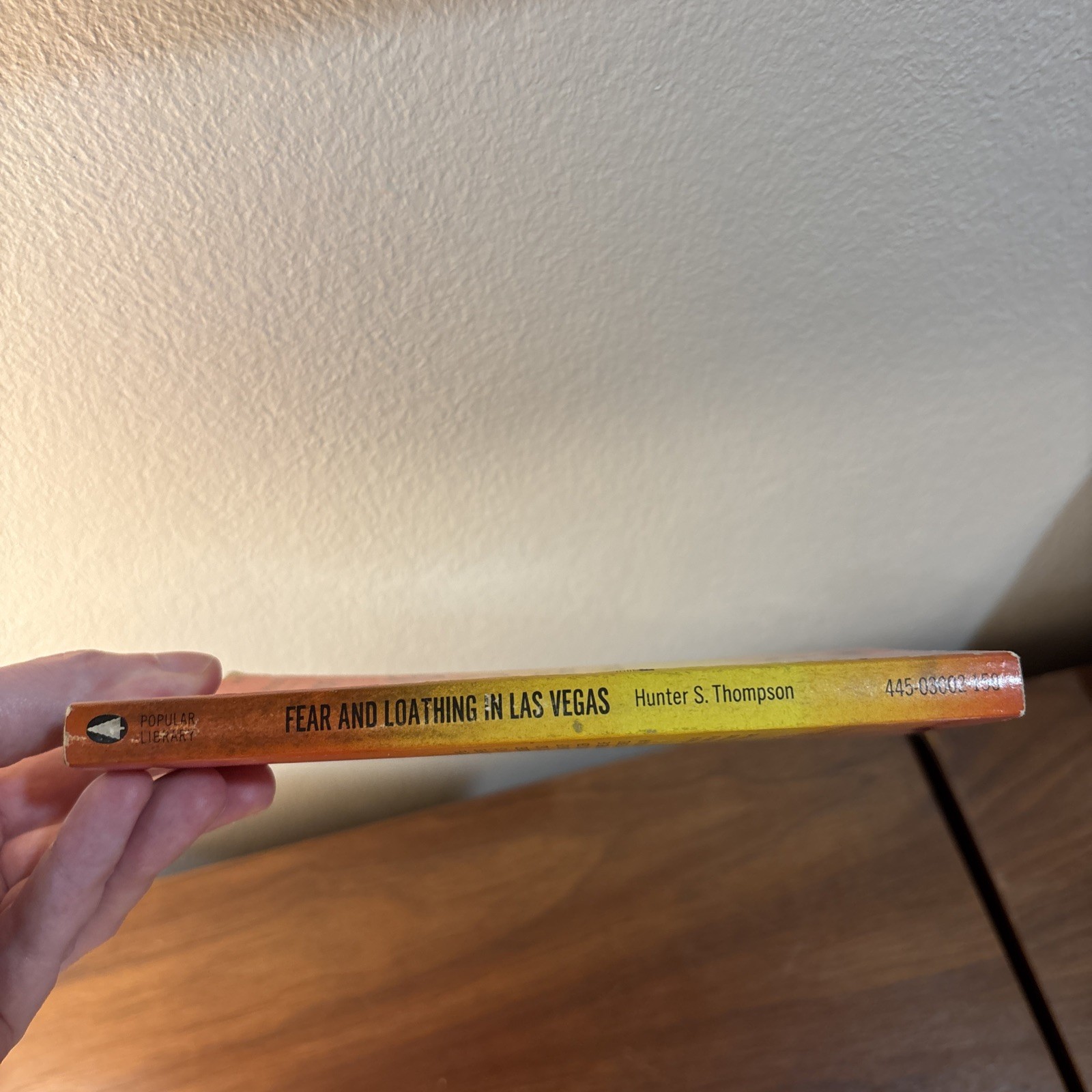 Fear and Loathing in Las Vegas Hunter S Thompson 1971 Popular Library Paperback