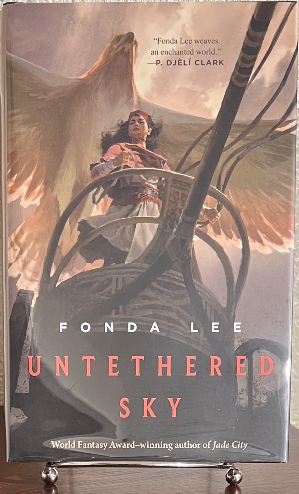 SIGNED ~ UNTETHERED SKY by Fonda Lee (2023, Hardcover) 1st/2nd