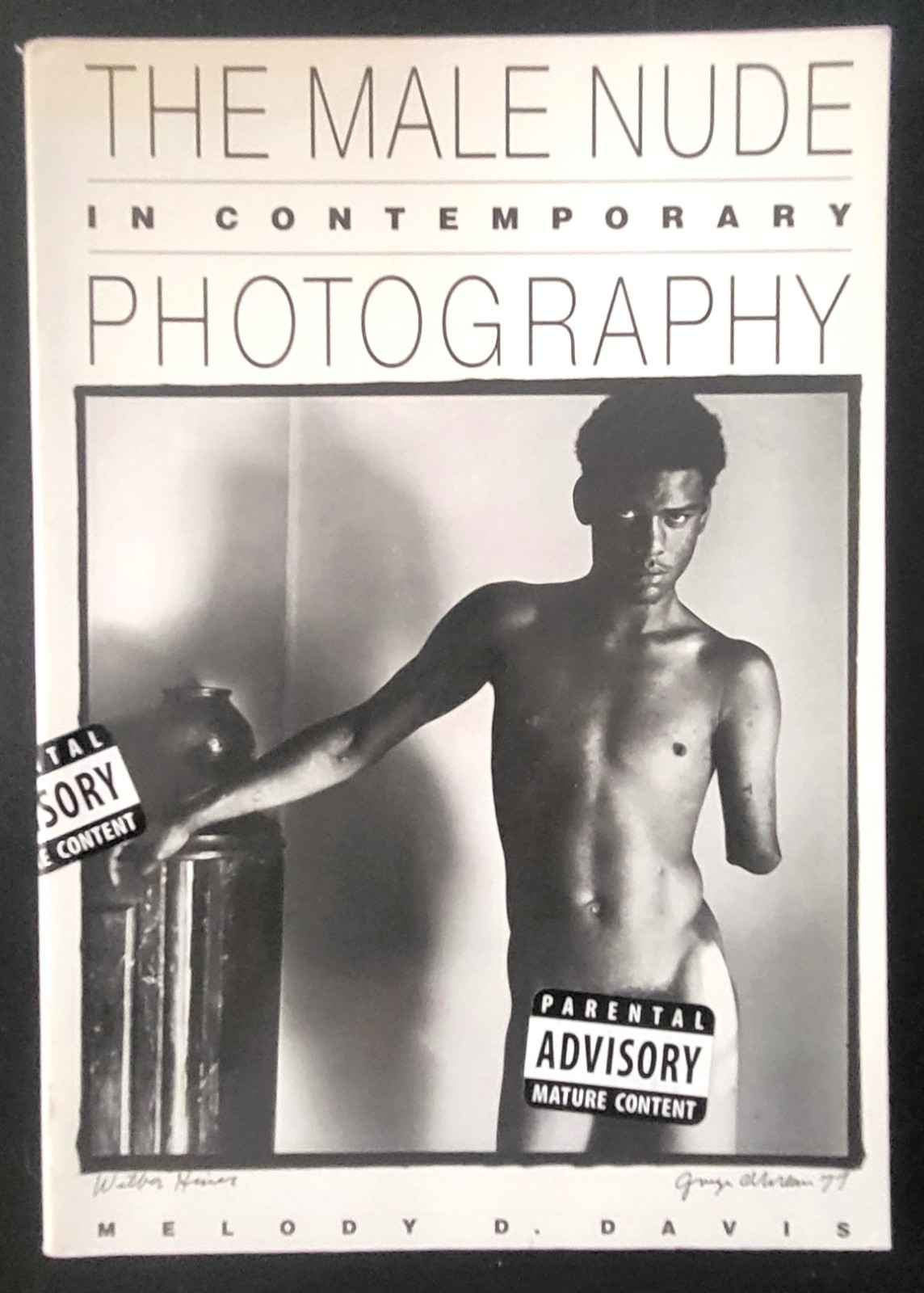 The Male Nude Contemporary Photography GAY 1991 Melody Davis Temple University