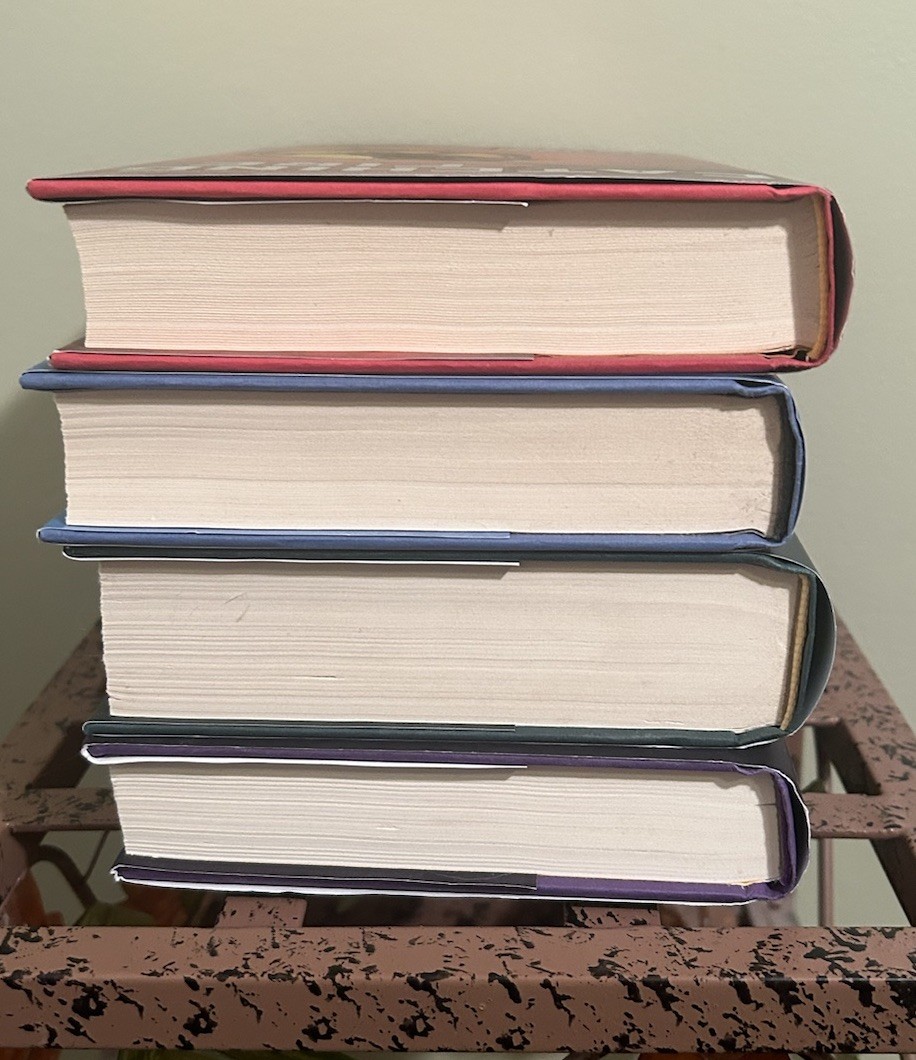 Hunger Games 4 Book Hardcover Lot Suzanne Collins Sunrise on the Reaping 1st Ed
