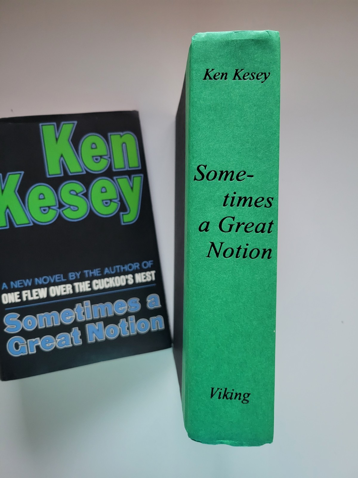 SOMETIMES A GREAT NOTION HARDCOVER KEN KESEY VIKING PRESS VINTAGE HC BOOK VG