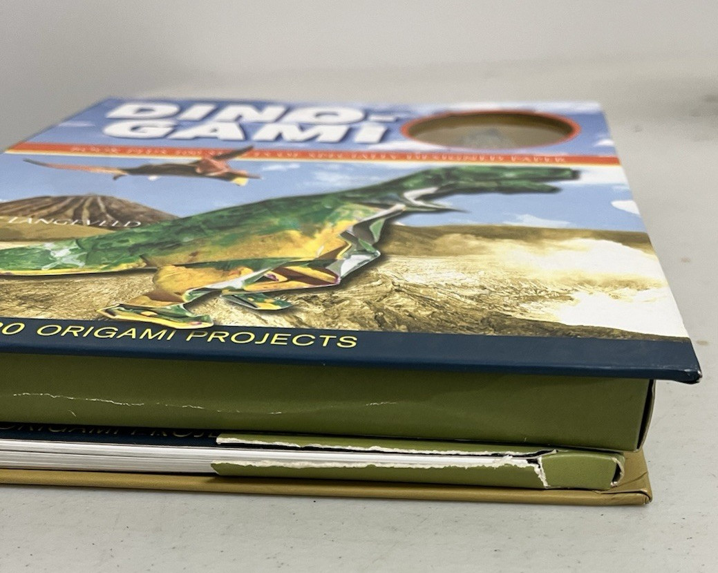 Dino-Gami 20 Origami Projects Dinosaurs LIke NEW