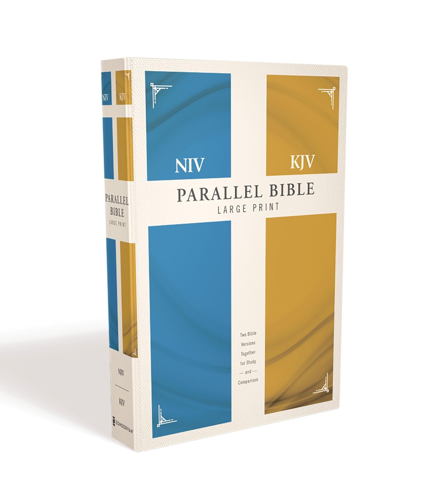 NIV, KJV, Parallel Bible, Large Print, Hardcover: God’s Unchanging Word Acro…