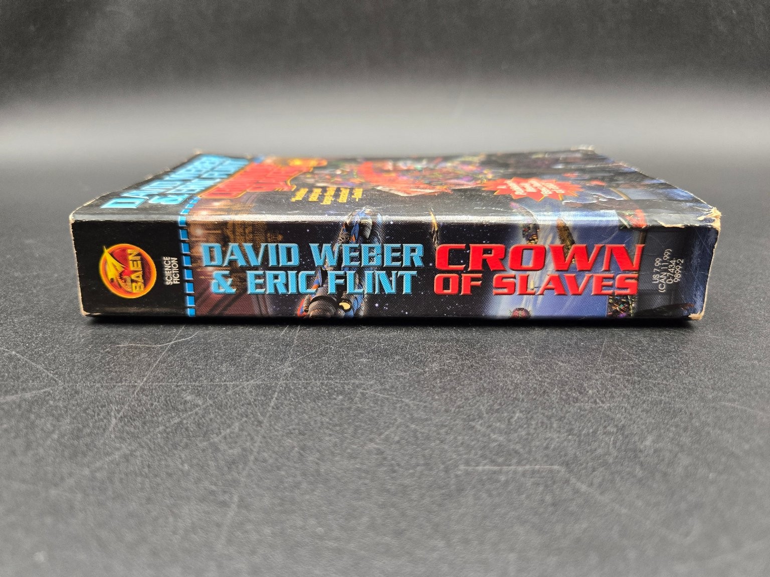 Crown of Slaves David Weber Eric Flint SciFi Book First Paperback Printng 2005
