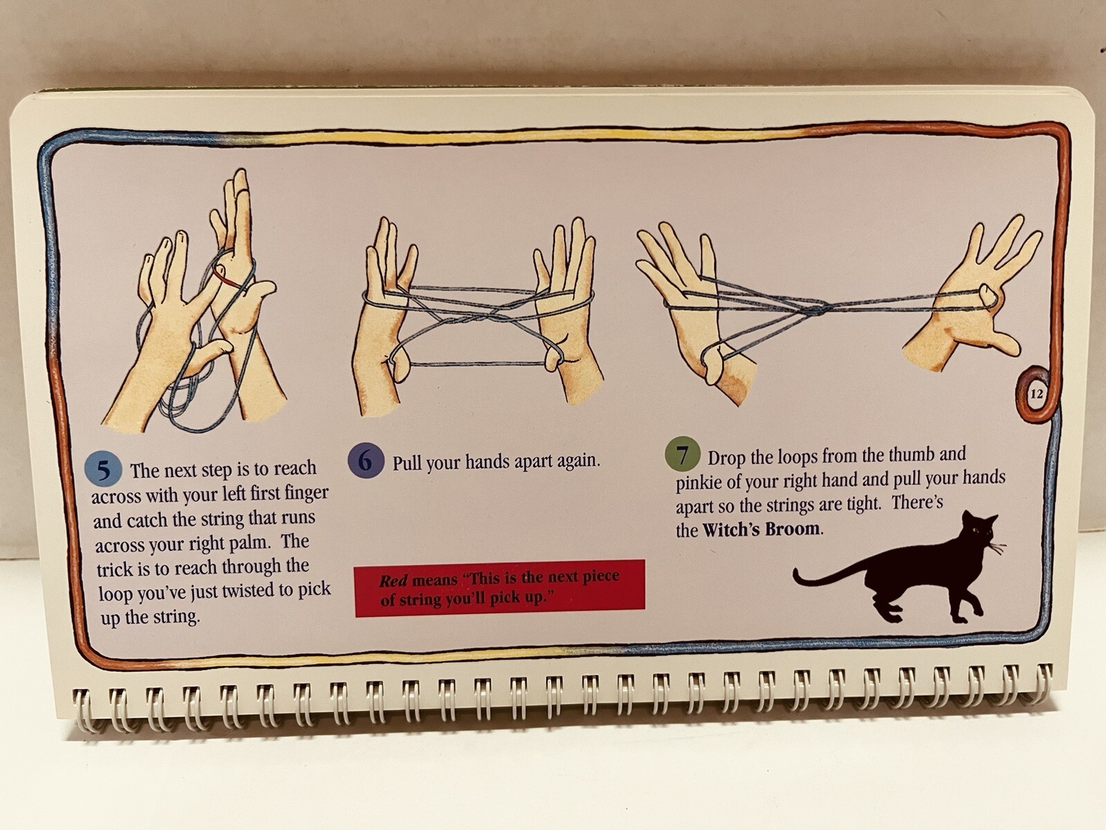 Cat’s Cradle Book of String Figures by Anne Akers Johnson 1993 HB Klutz Press