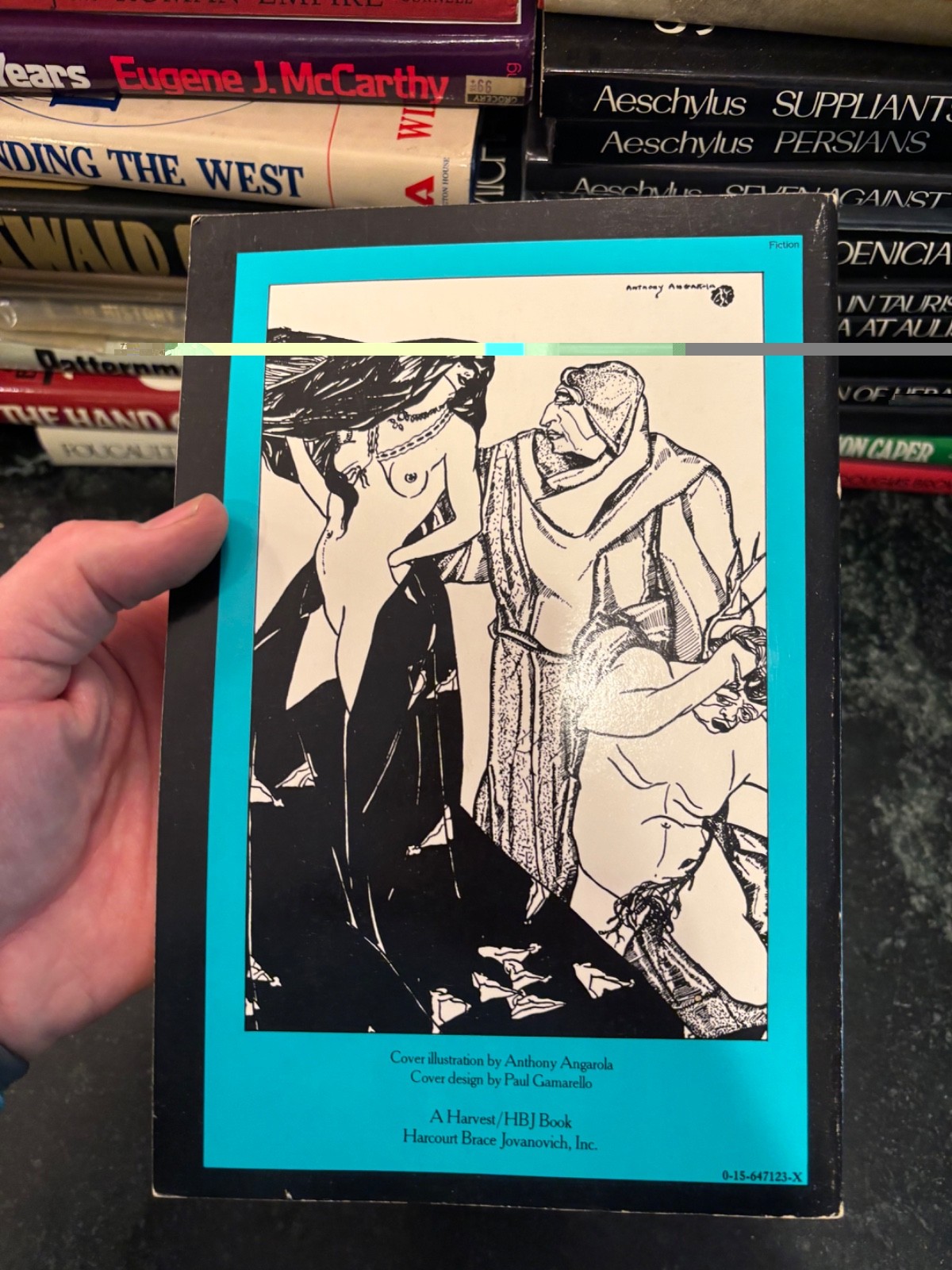 The Kingdom of Evil by Ben Hecht / VTG HBJ PB / Fantazius Mallare