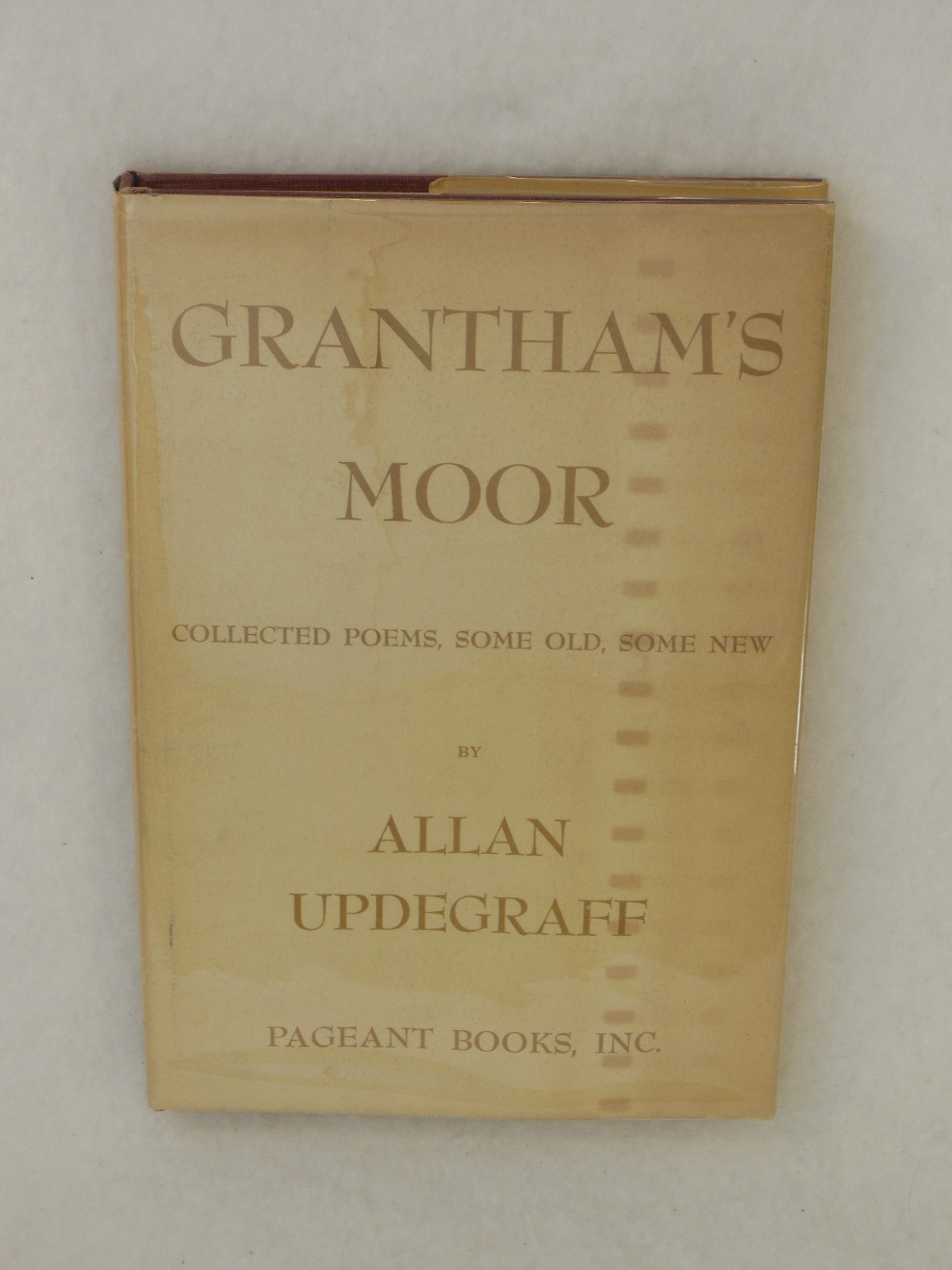 Allan Updegraff GRANTHAM’S MOOR Pageant Books First Edition 1960 HC/DJ