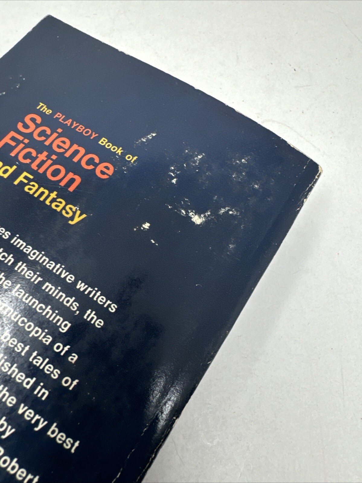 The Playboy Book of Science Fiction and Fantasy Anthology 1st Playboy PB 1968