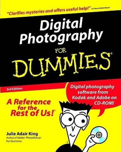 Digital Photography For Dummies – Paperback By King, Julie Adair – VERY GOOD