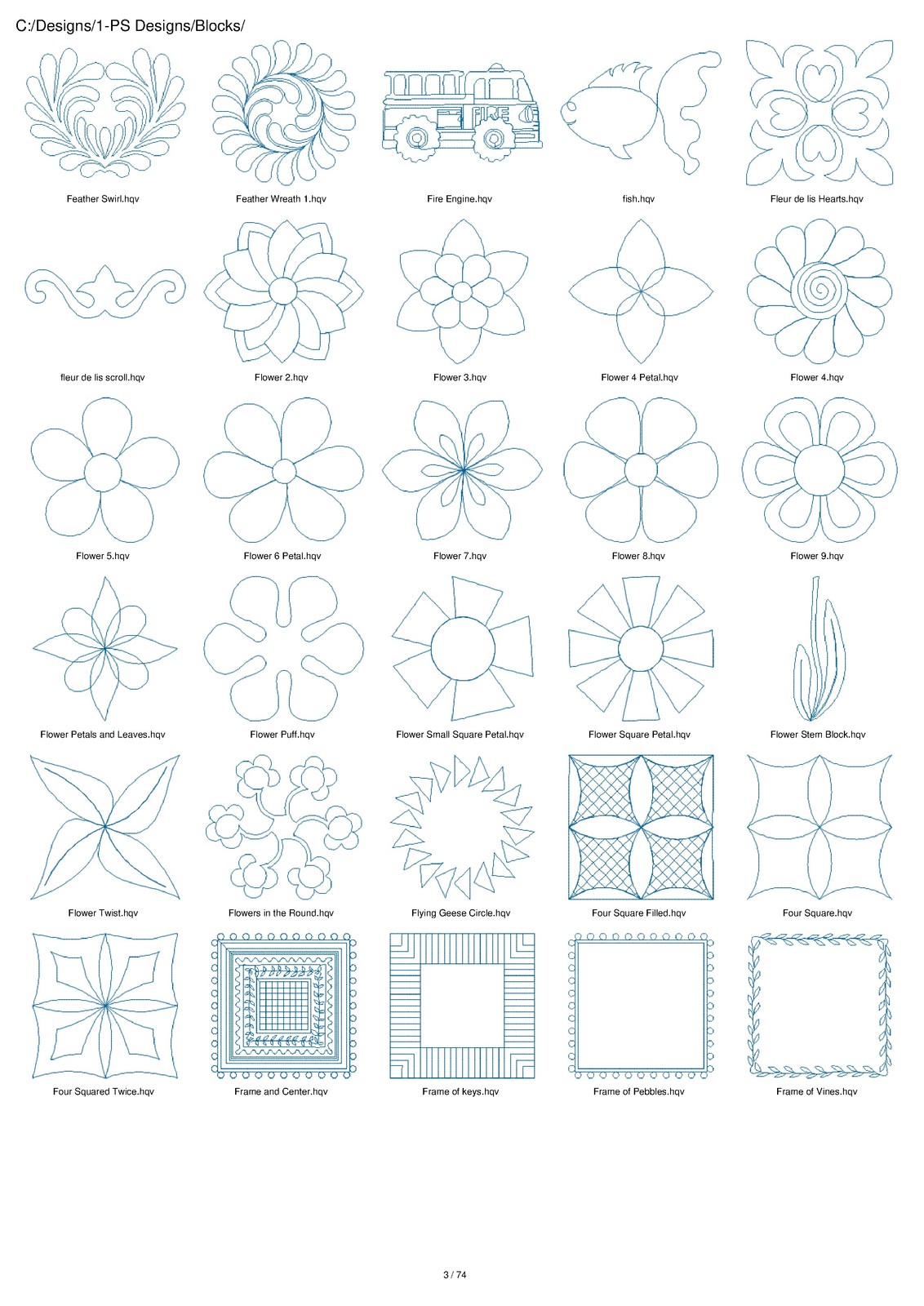 PROSTITCHER Premium Designs Catalog Manual – STEEL WIRE BOUND – TOUGH COVERS