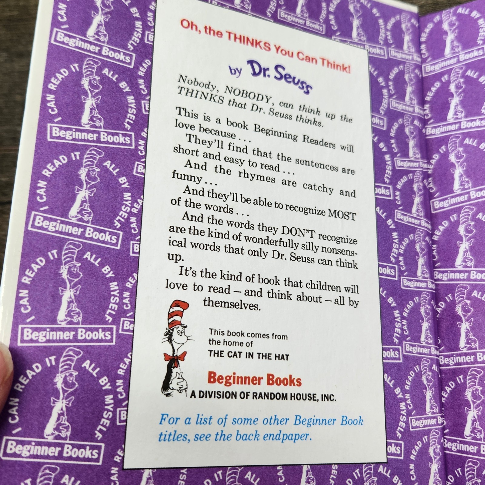 Dr. Suess’s Beginner Book Collection Hardcover 5 Book Set