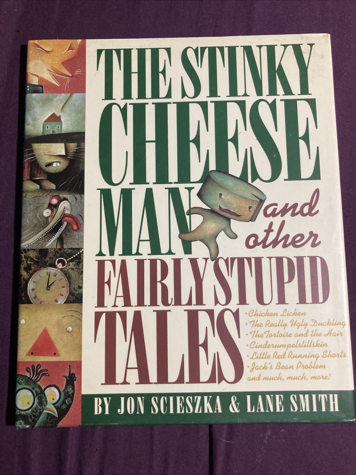 The Stinky Cheese Man and Other Fairly Stupid Tales Jon Scieszka 1st Ed 1992 HC